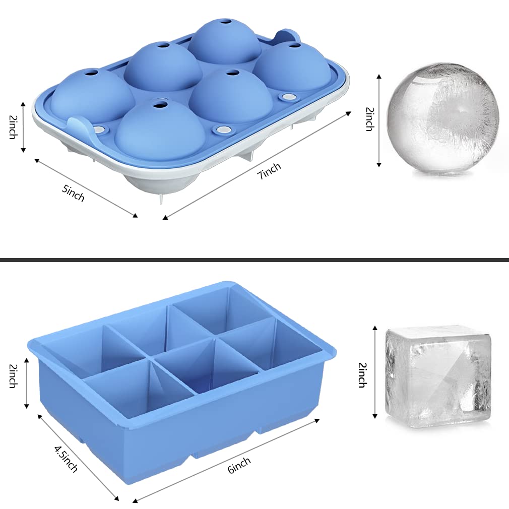 2 Pack Ice Cube Tray