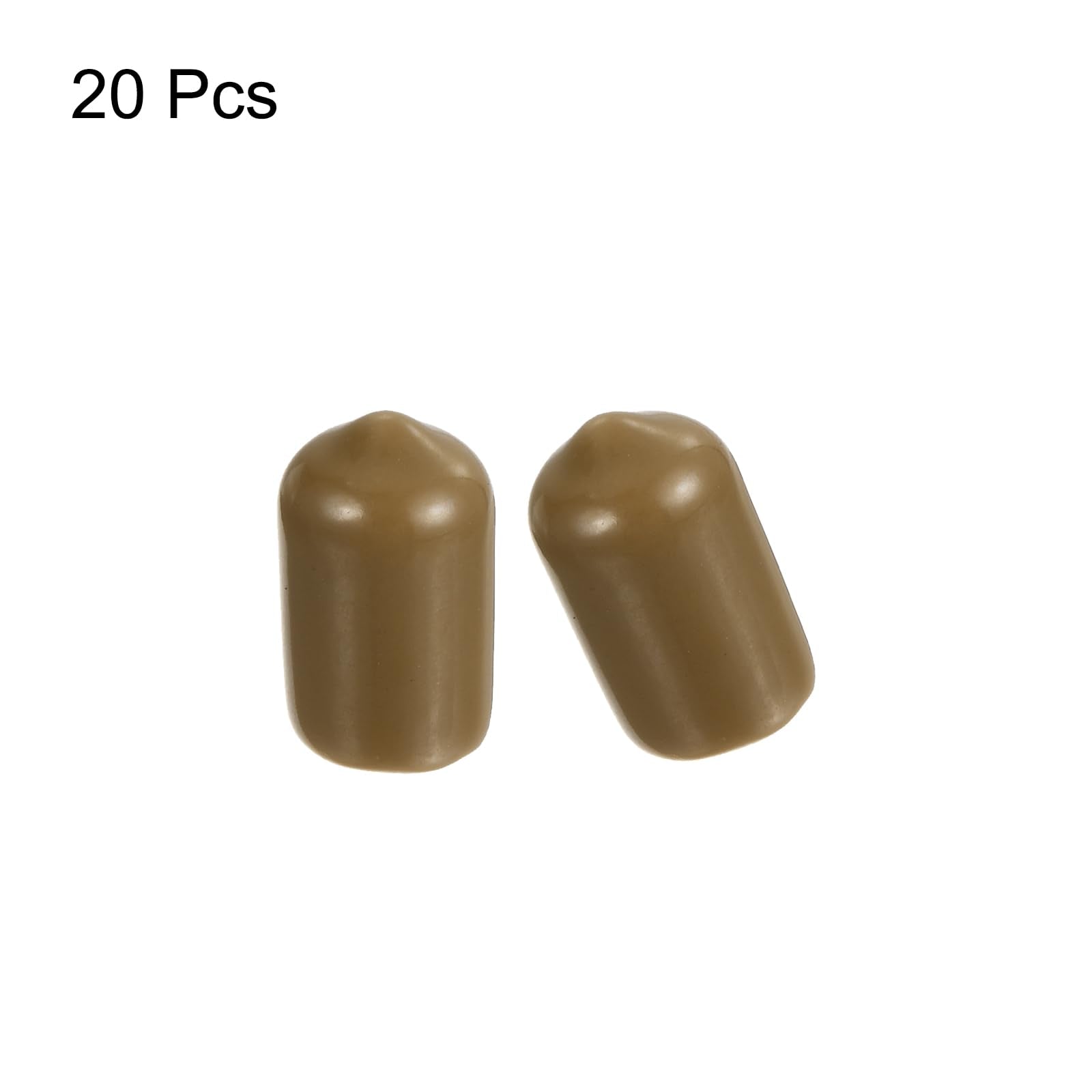 20pcs Rubber End Caps 9mm