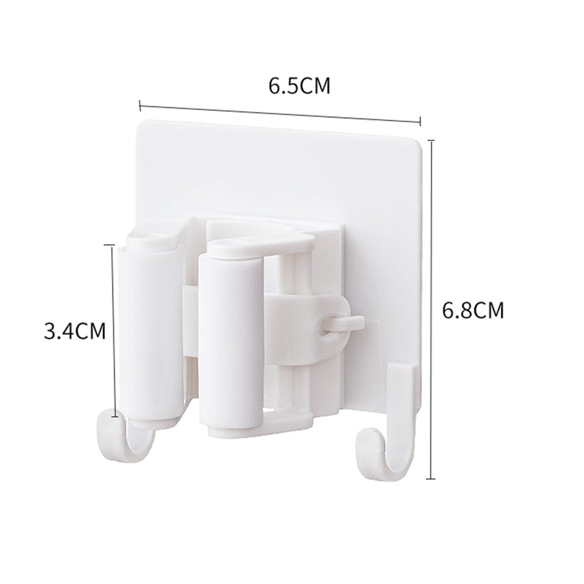 Mop Holder with Hooks