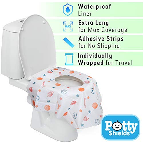 Waterproof Disposable Toilet Seat Covers (6 Count)