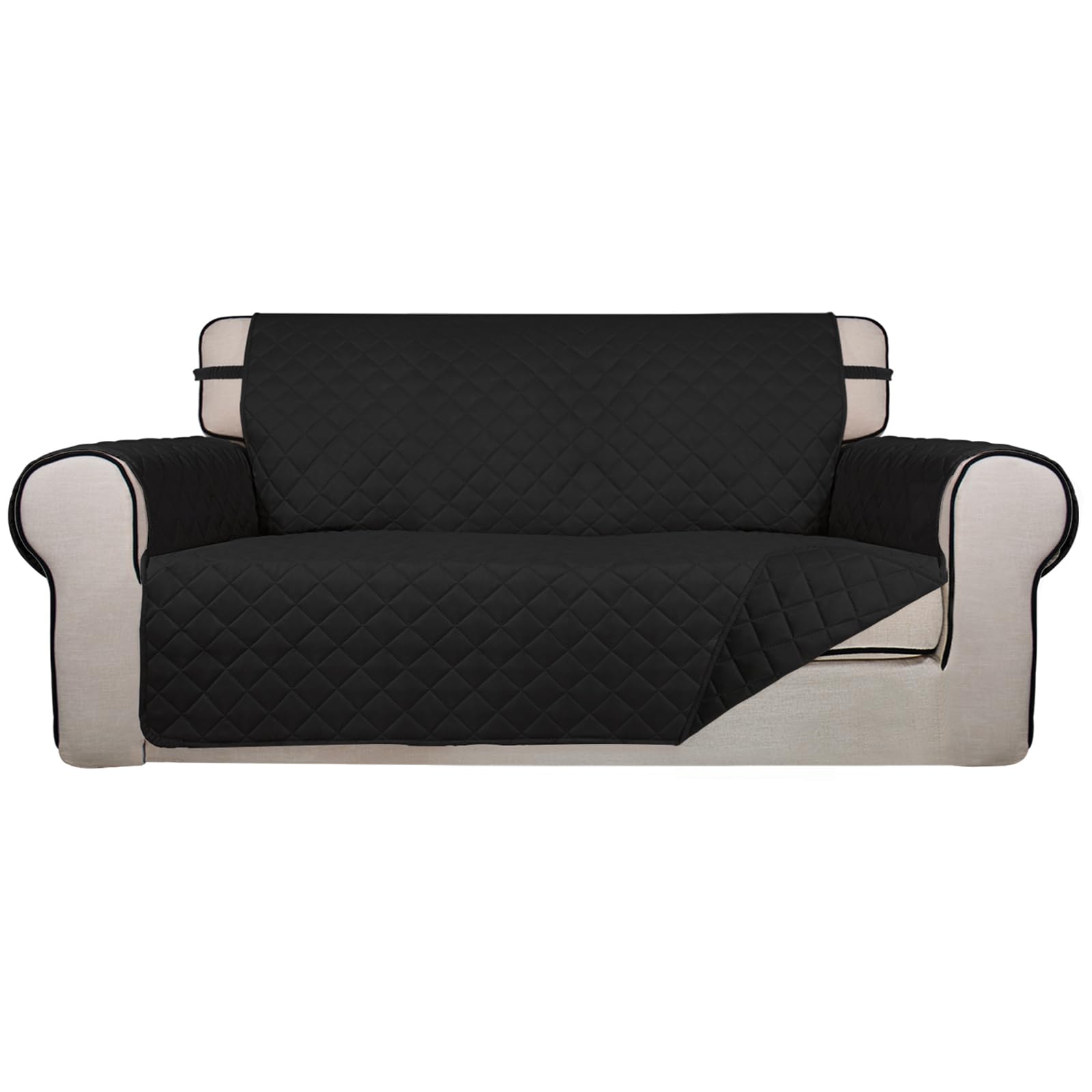 Reversible Quilted Couch Covers for Dogs Loveseat Sofa Cover 54"