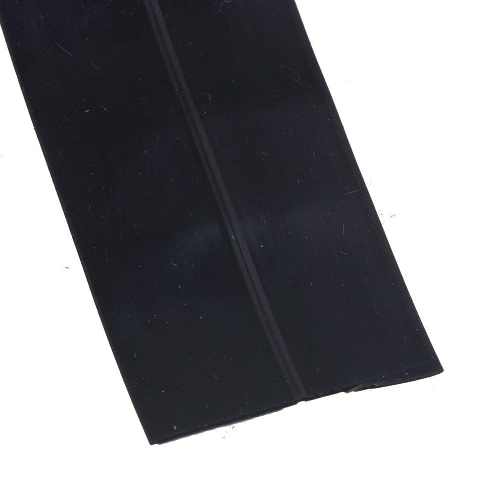 Door Window Seal Strip Silicone Door Bottom Seal Strip Tape 16 Feet Length Black Weather Stripping Self Adhesive Strip for Doors and Window Waterproof