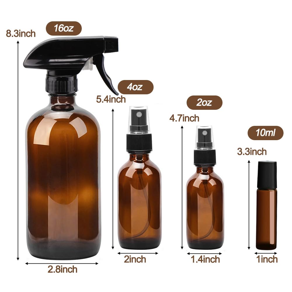 Glass Spray Bottle Kit×10