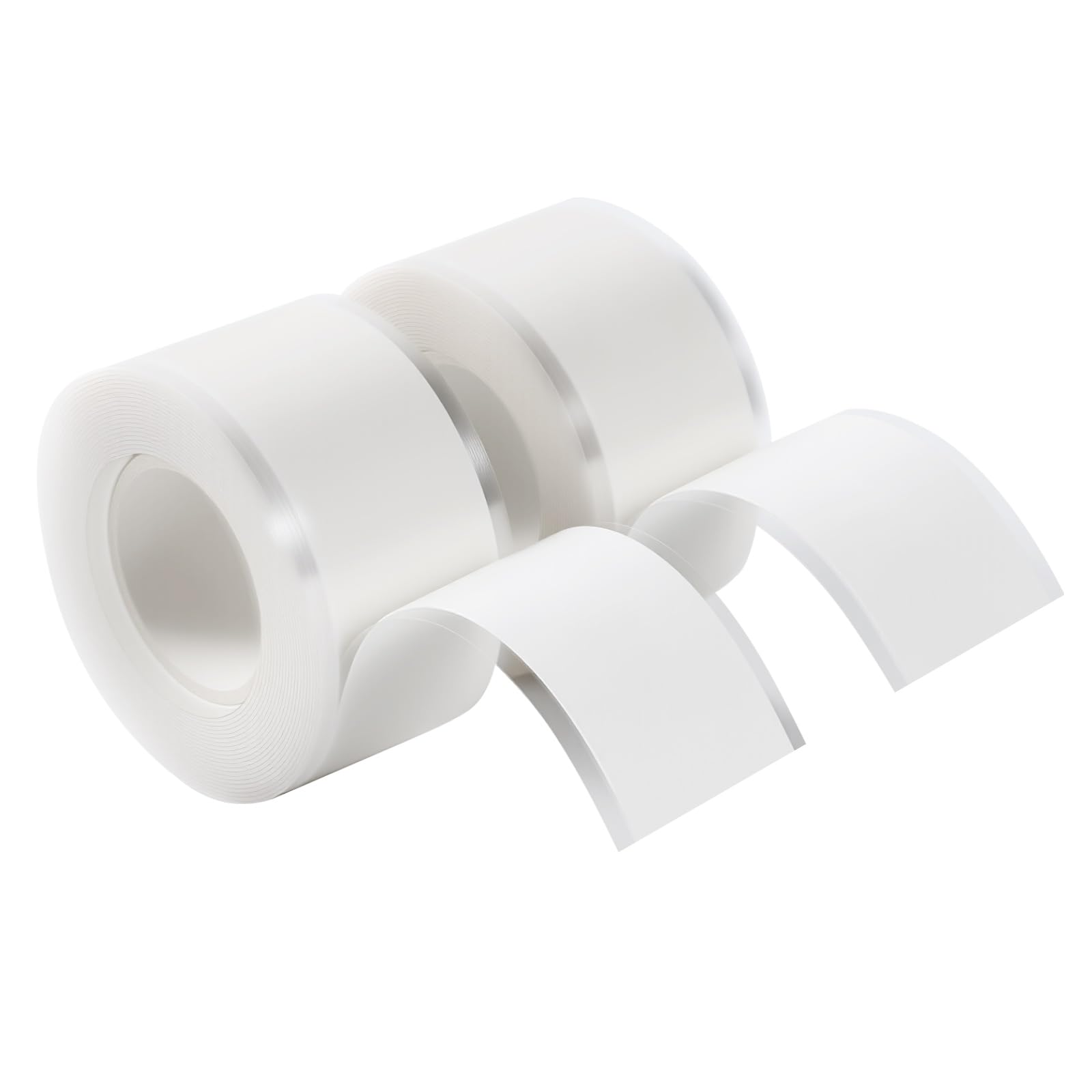 White Self Fusing Silicone Tape 2 Rolls Plumbers Tape 1 in x 10 Ft (2 Count)