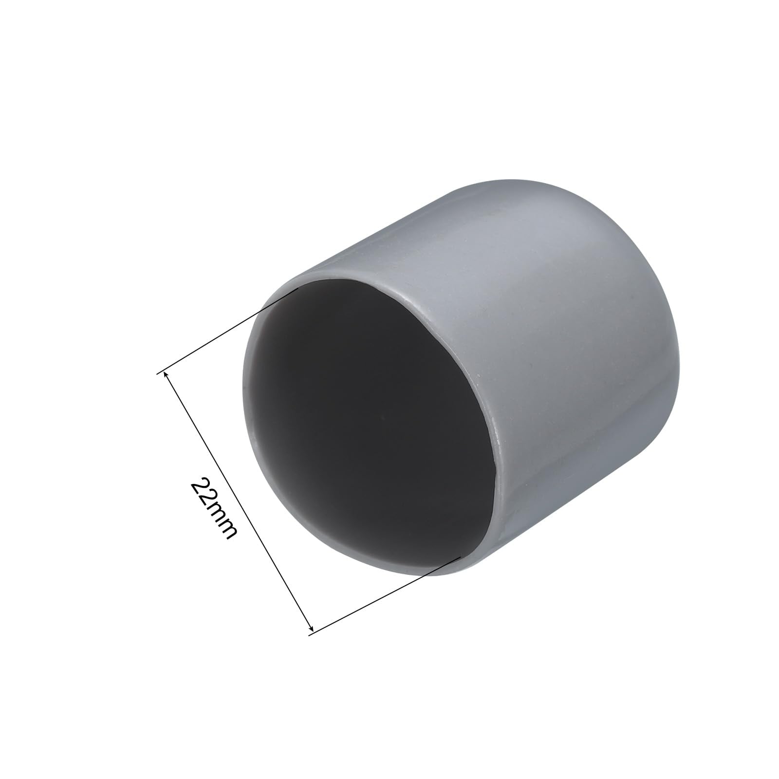 20pcs Rubber End Caps 22mm