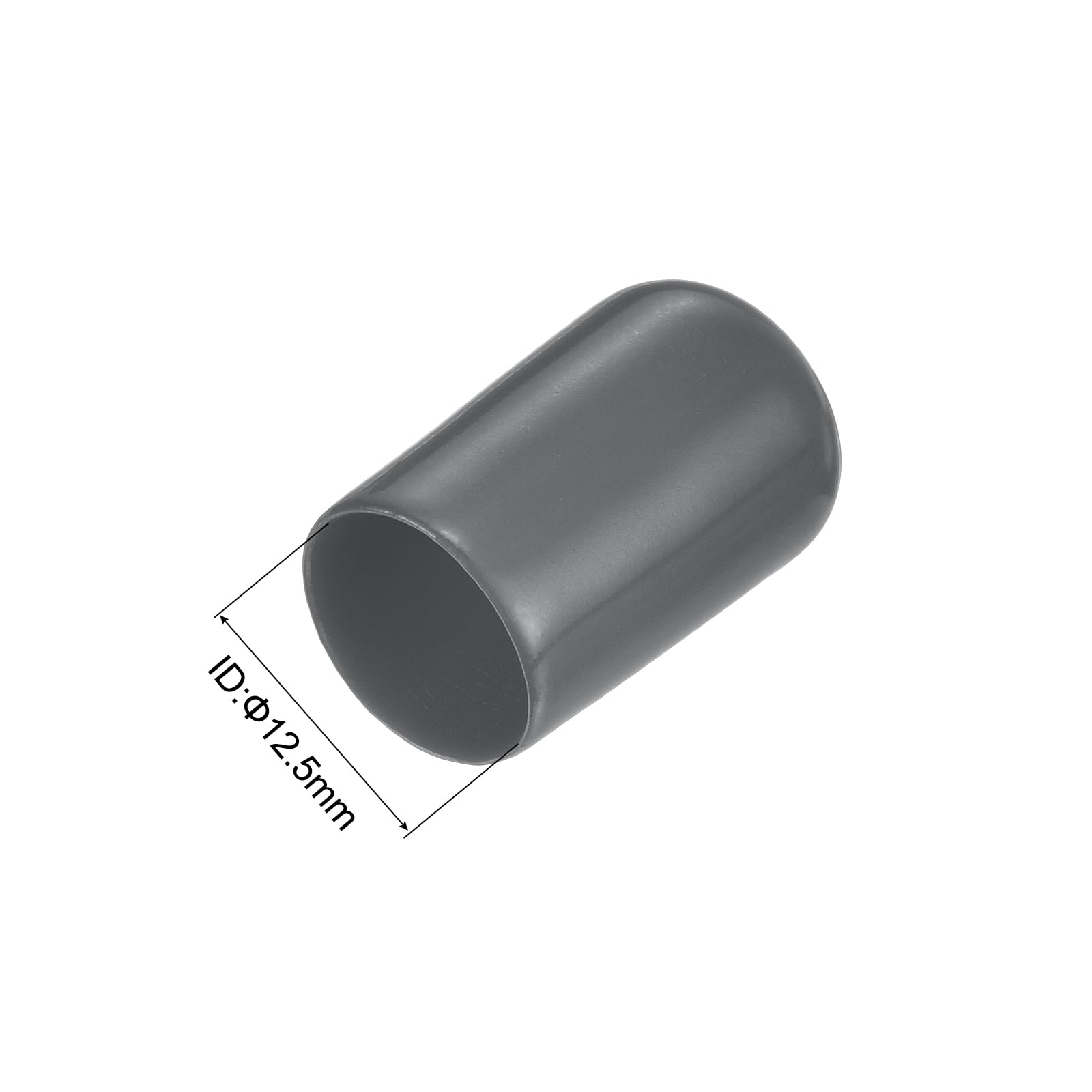 20pcs Rubber End Caps 12.5mm