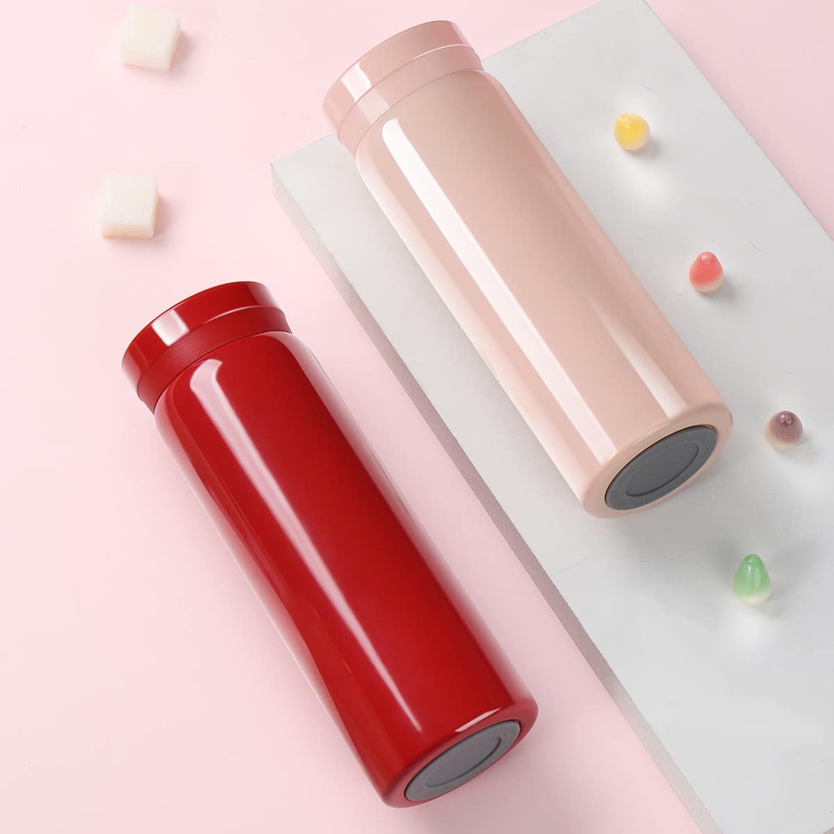 10oz Mini Water Bottle Stainless Steel Thermos Small Flask