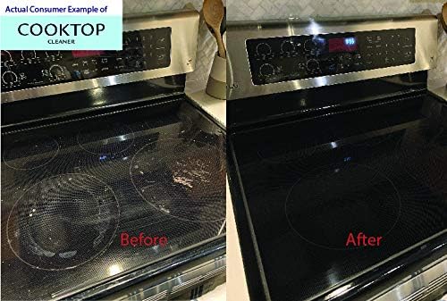 Removes Tough Stains Cooktop and Stove Top Cleaner for Glass (18 Fl Oz)