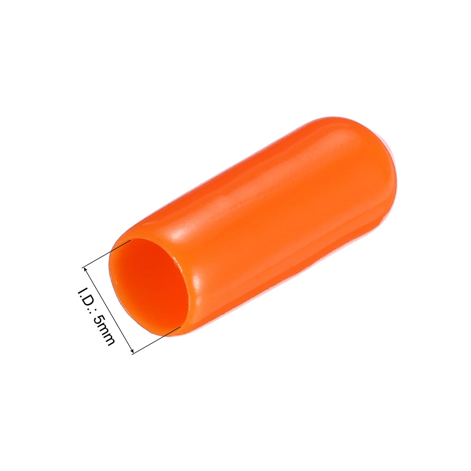 20pcs Rubber End Caps 5mm