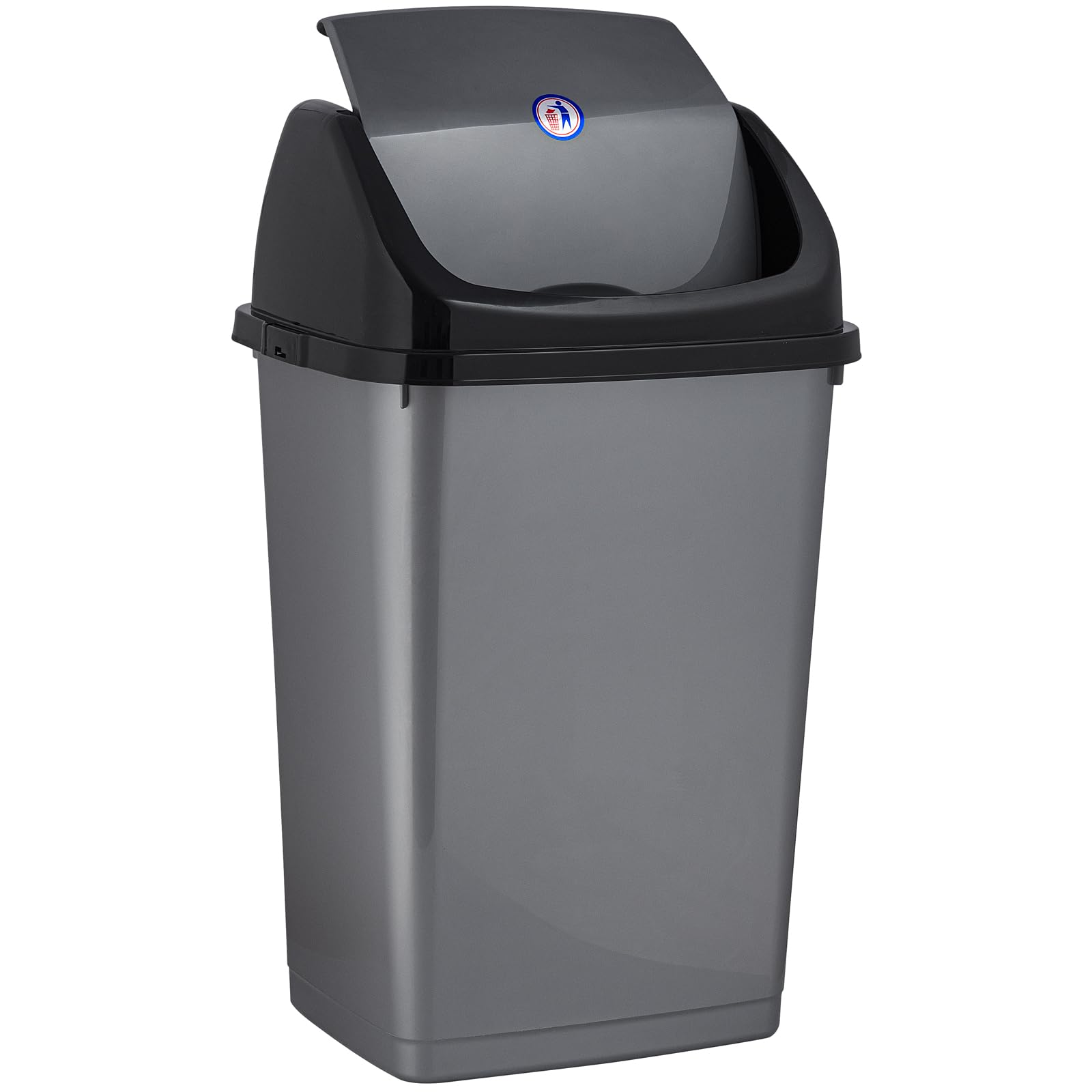 Kitchen Trash Can 13 Gallon with Swing Lid