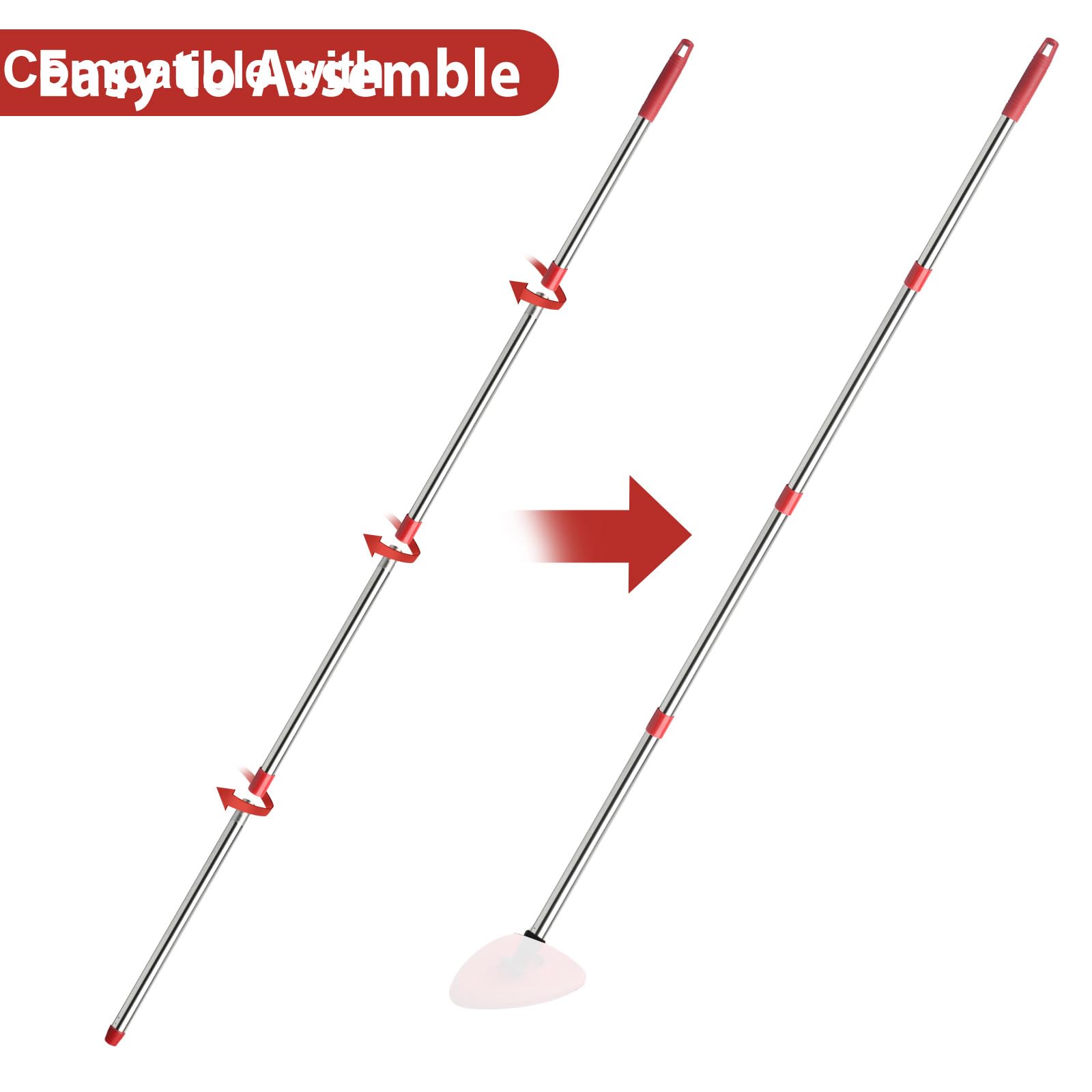 Spin Mop Replacement Head (4 Count)