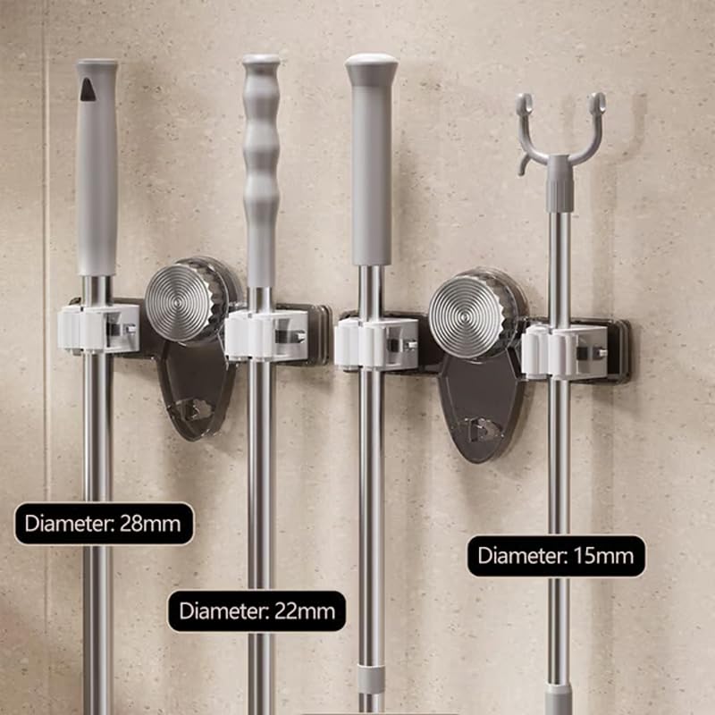 Promptanda Broom Holder Mop Hanger