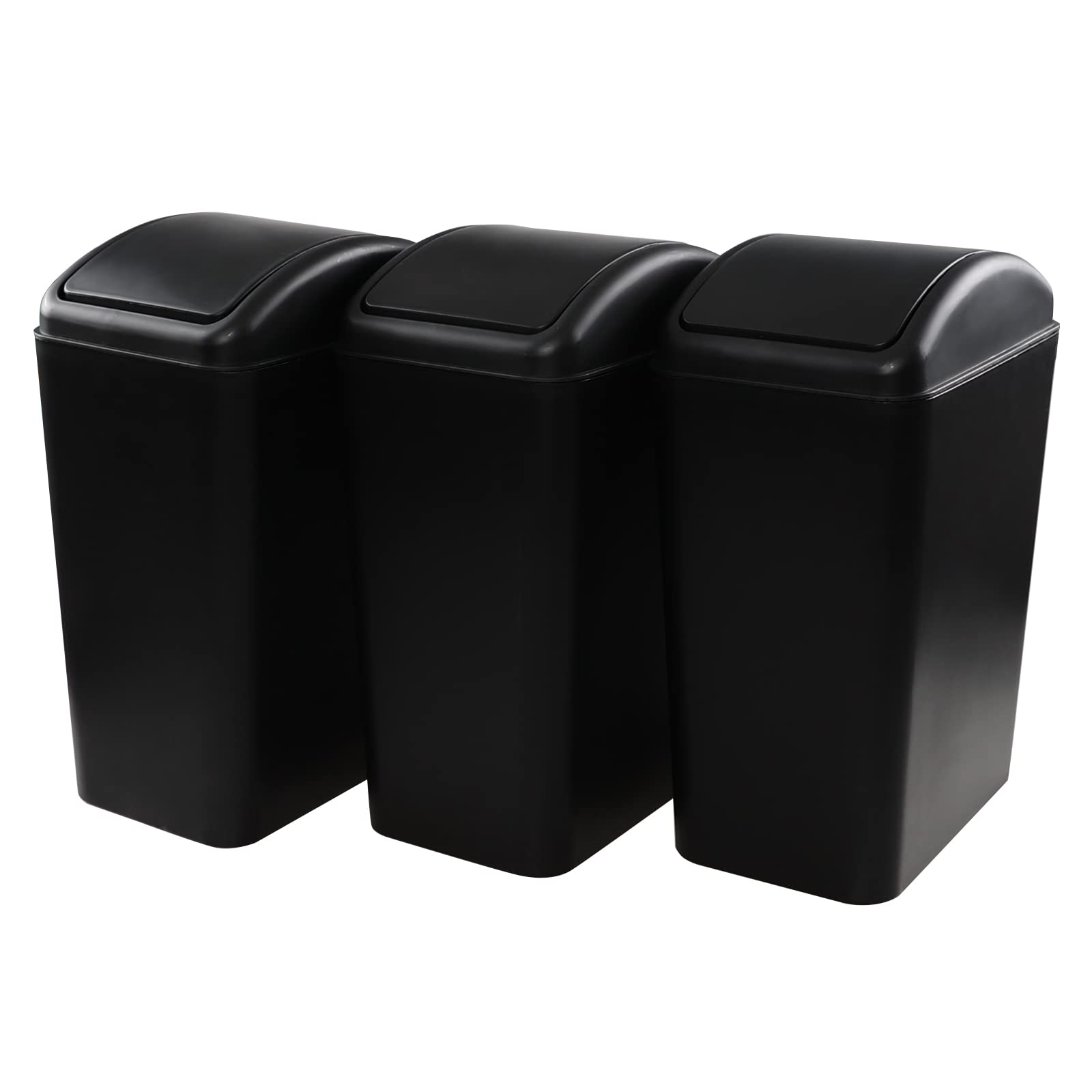 4.5 Gallon Swing Top Trash Bin (3 Count)