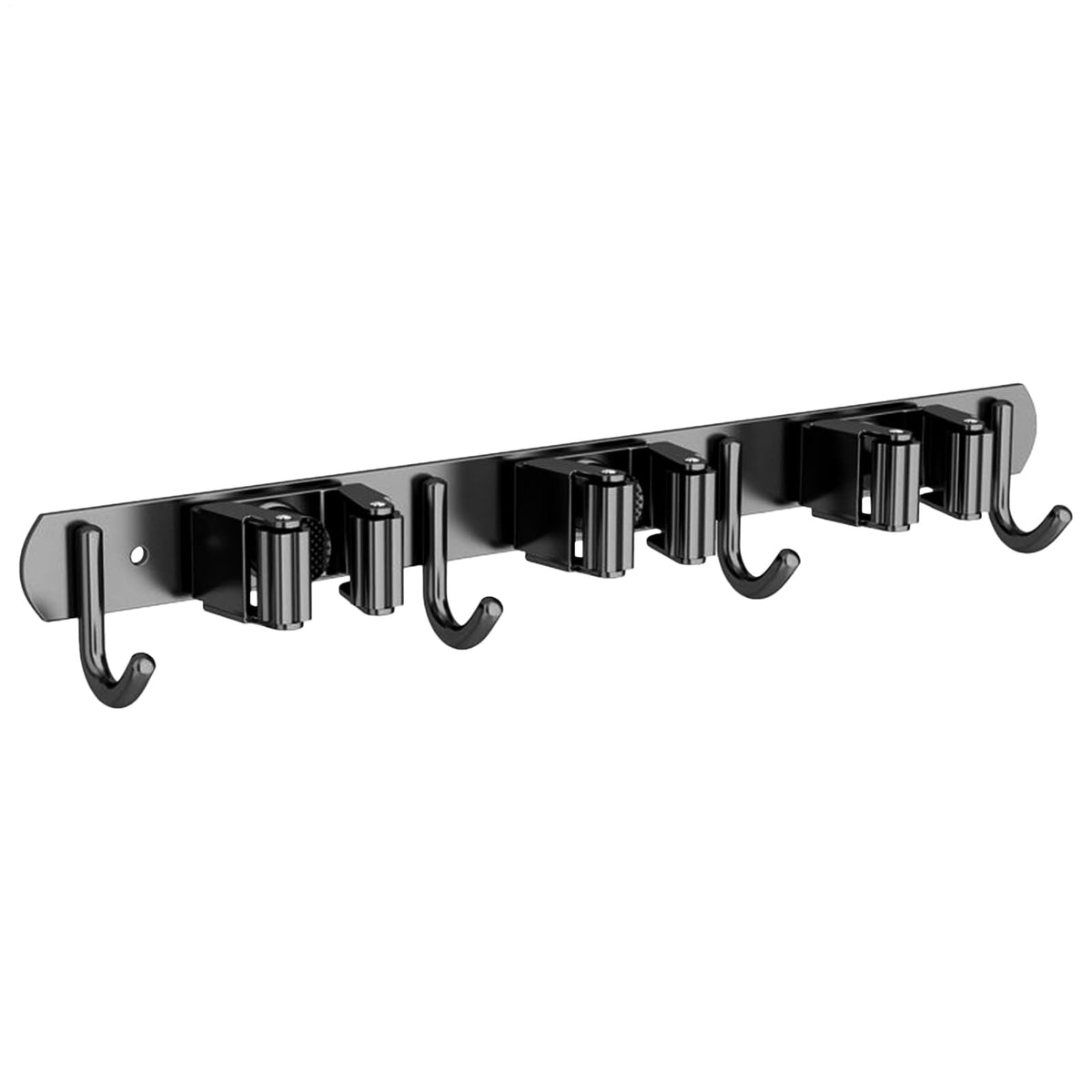 Broom Hanger Wall Mount Laundry Dustpan Holder
