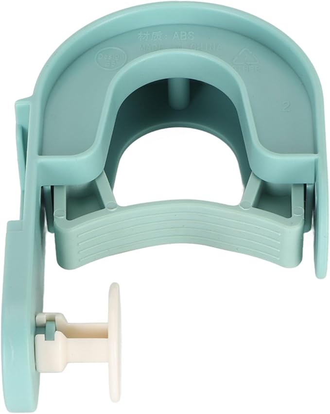 Broom Holder, 3 PCS Wall Mount Mop Organizer Gripper, Anti Slip Mop Handle Hanger, Improved Broom Holder, Broom Hanger Gripper for Kitchen, Bathroom, Closet, Garden Garage (Blue)