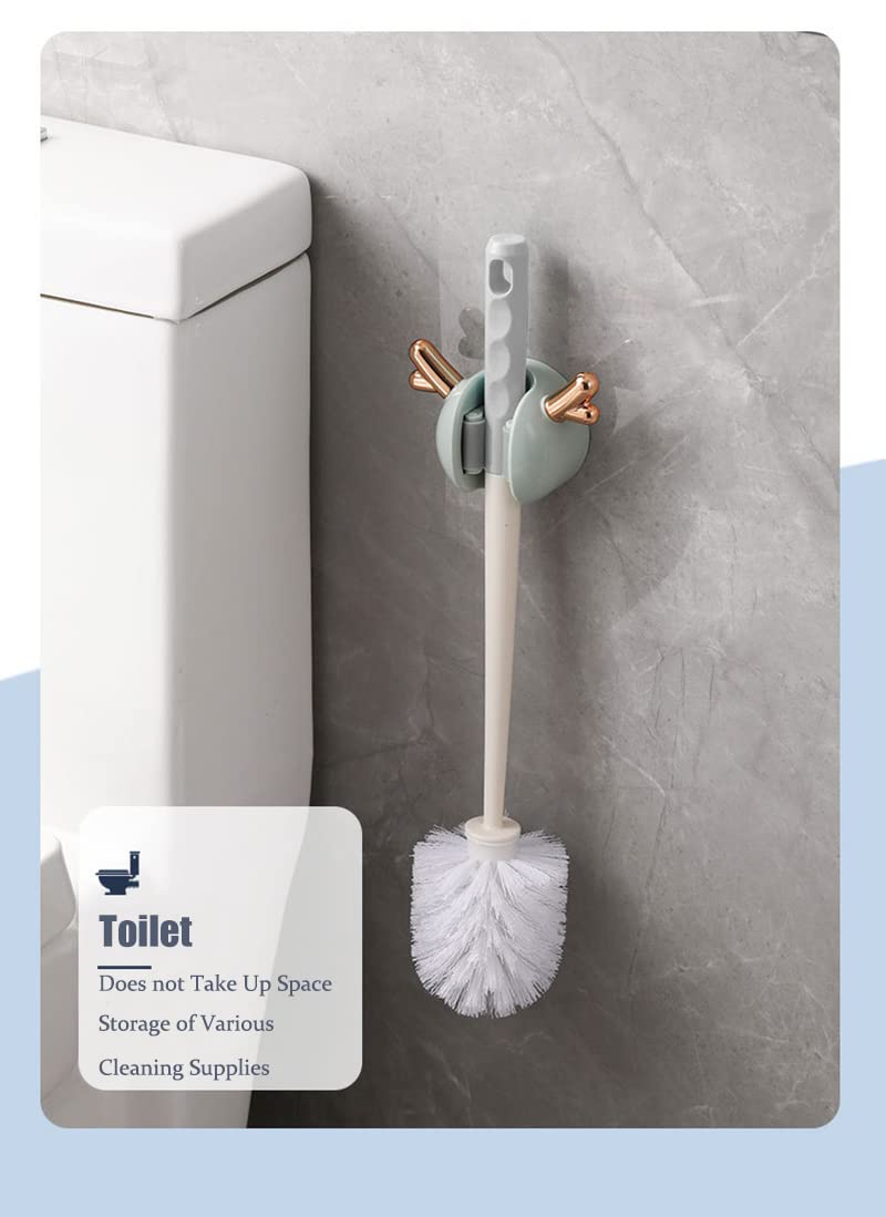 Mop and Broom Holder Wall Mount (2 Count)