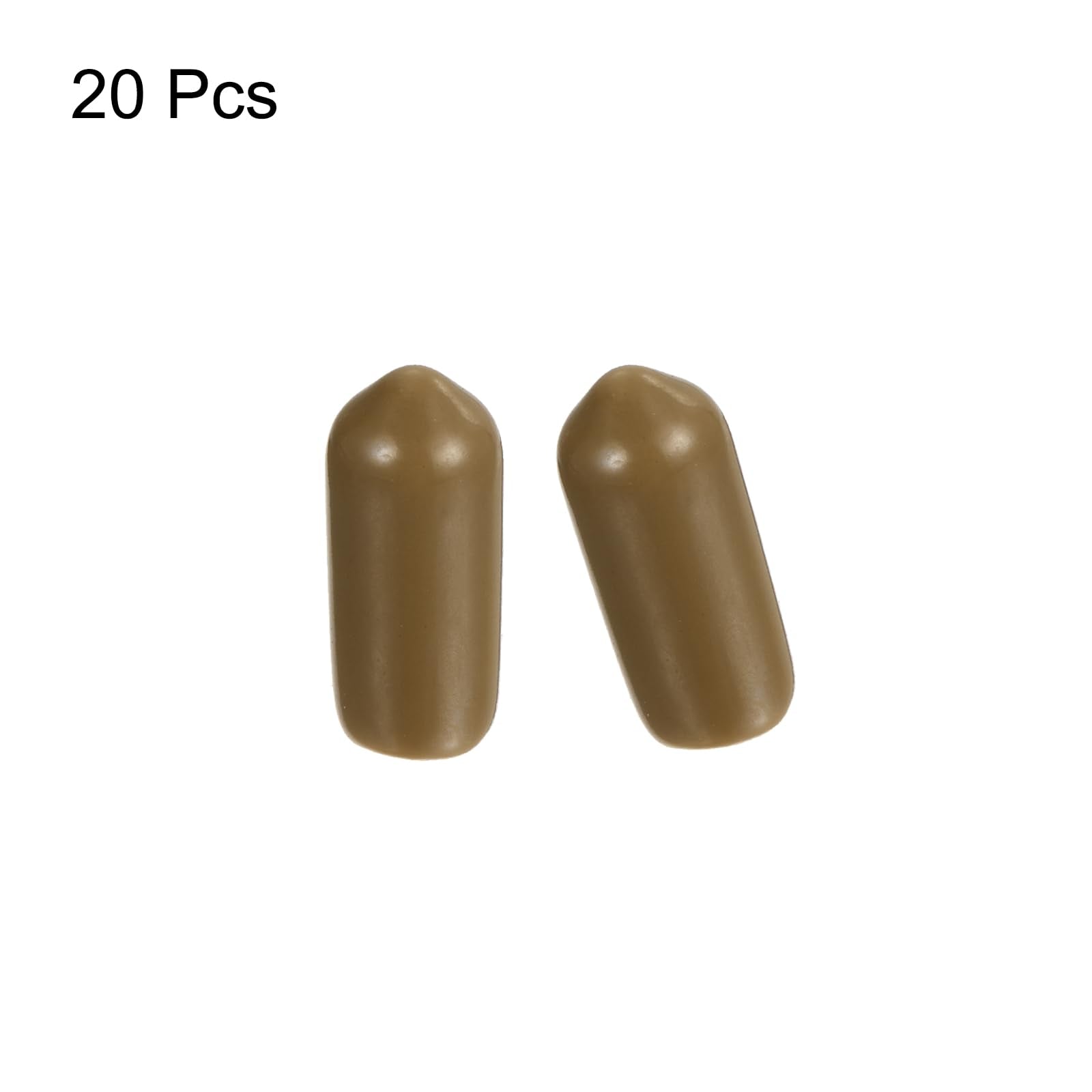 20pcs Rubber End Caps 6mm