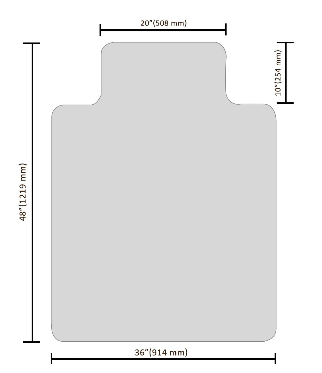 Office Chair Mat for Hardwood Floor