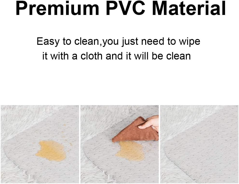 Chair Mat for Carpet 48"x 36" with Lip Chair Mat Thick and Sturdy