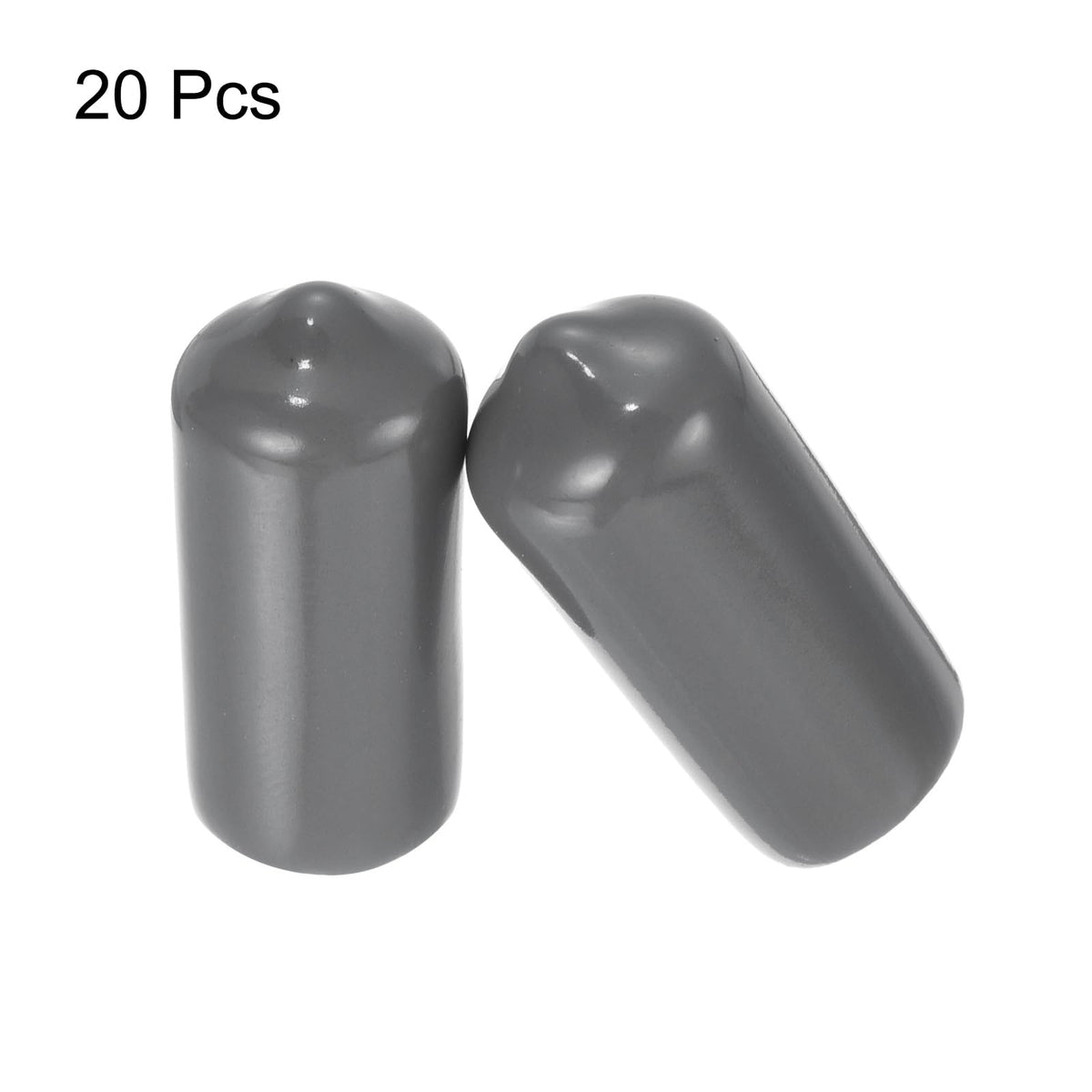 20pcs Rubber End Caps 10mm