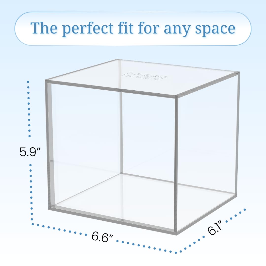 Clear Acrylic Box for Clean Towels XL
