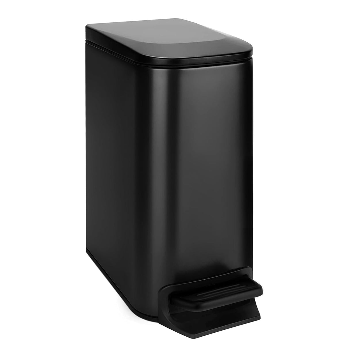 Small Bathroom Trash Can with Lid