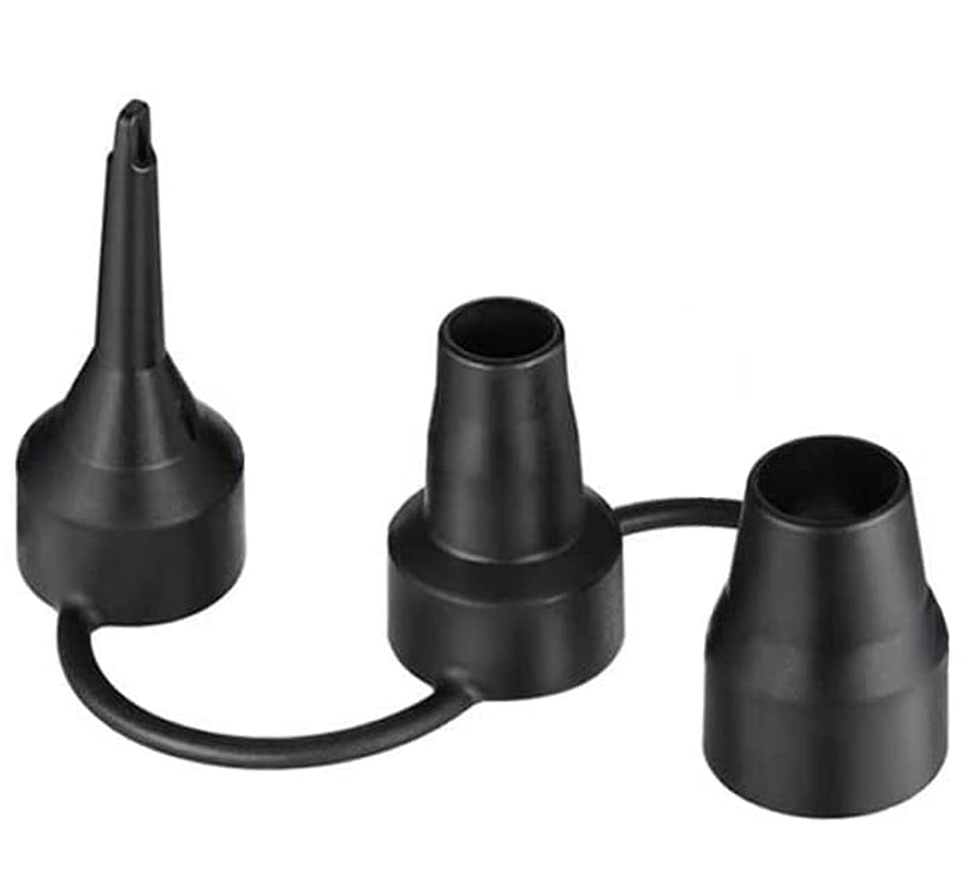 Replacement Nozzles Electric Air Pump 3 Sizes Head Plastic for Partial Bed (3 Count)