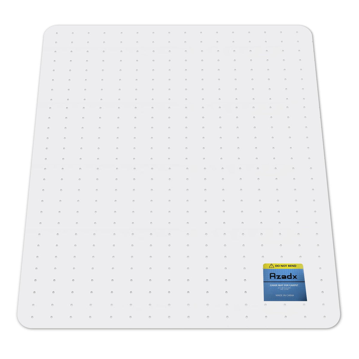 Heavy Duty Office Chair Mat for Carpet 45" x 53" Hard Material Large