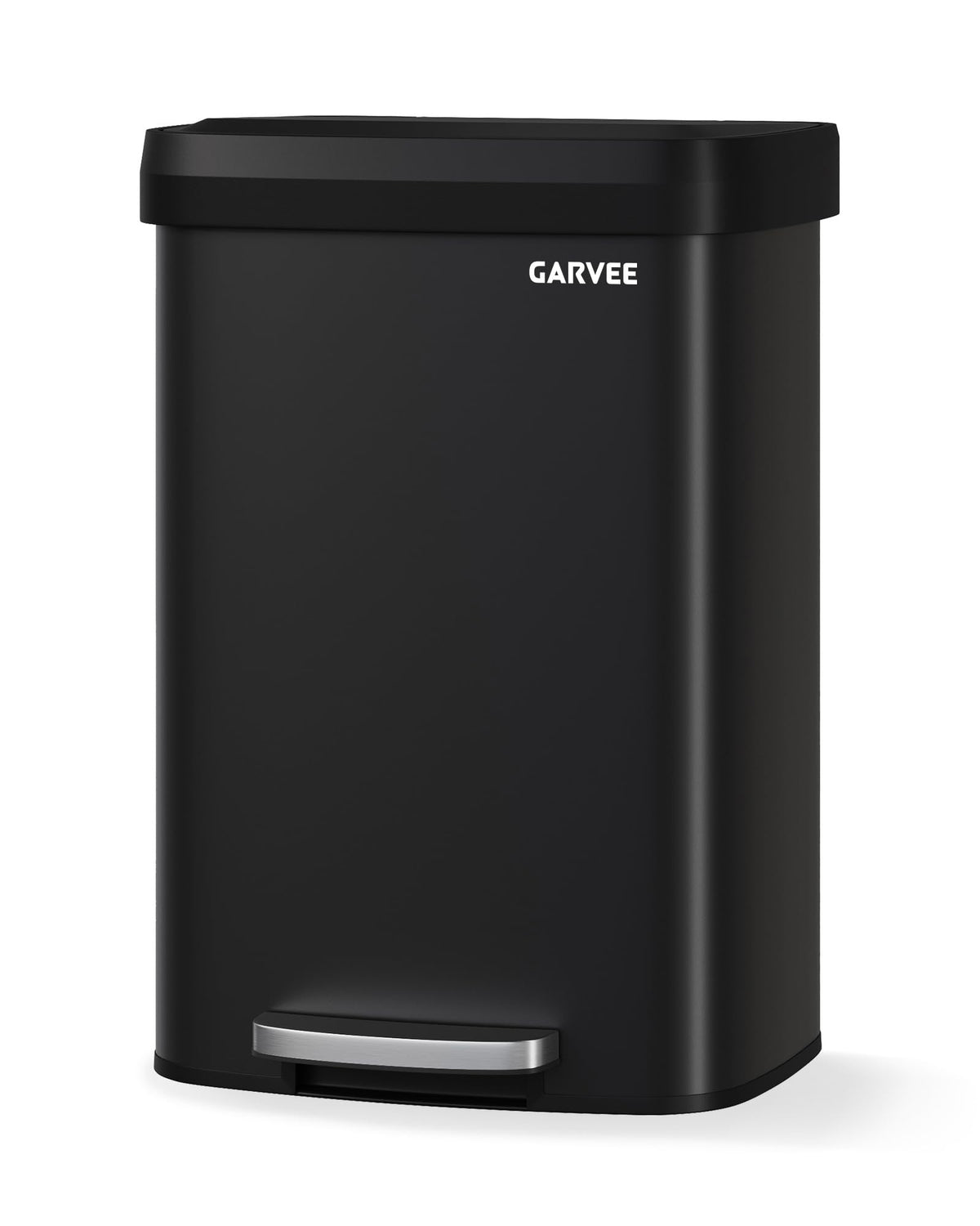 13 gal 50 L Metal Trash Can with Lid