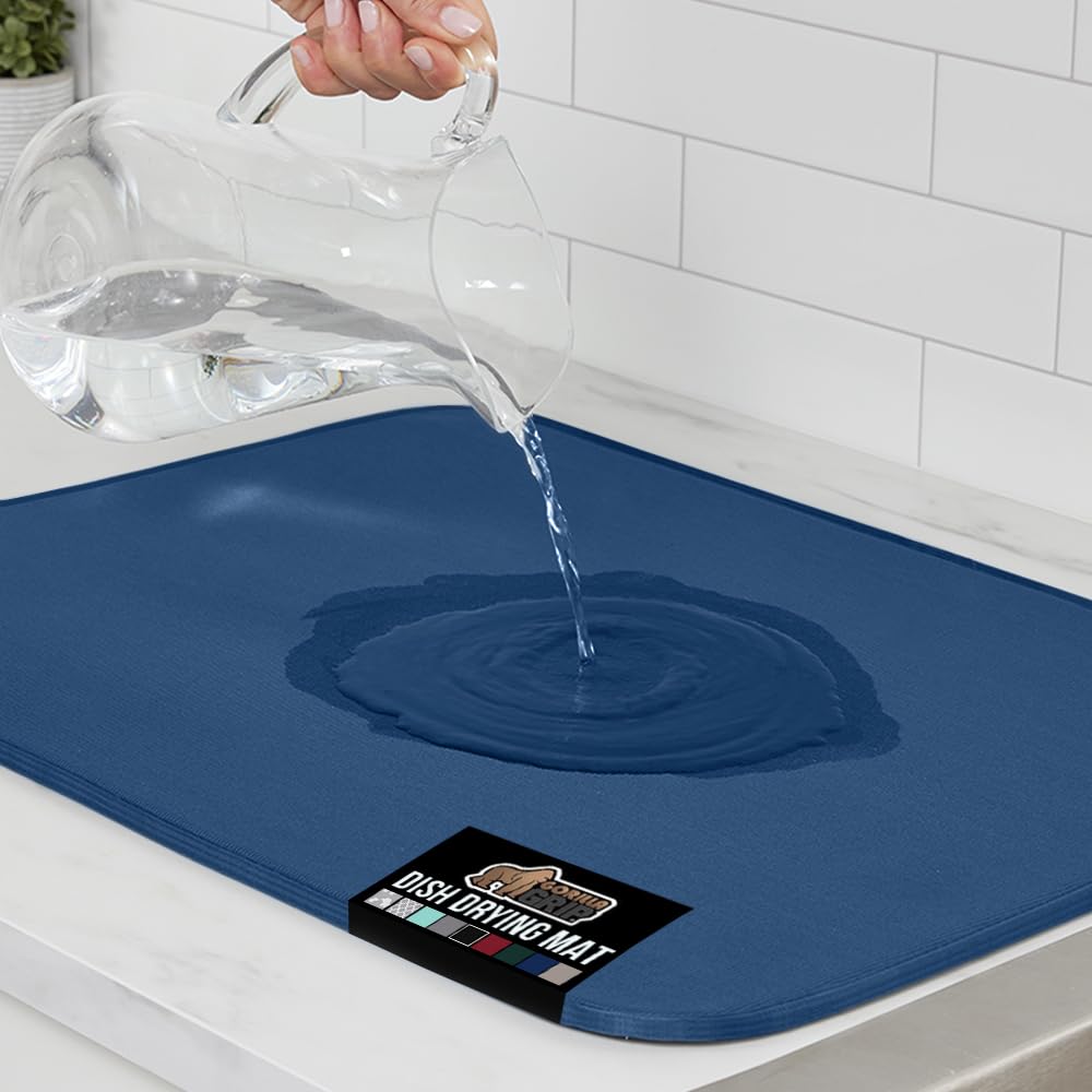 Ultra Water Absorbent Microfiber Dish Drying Mat