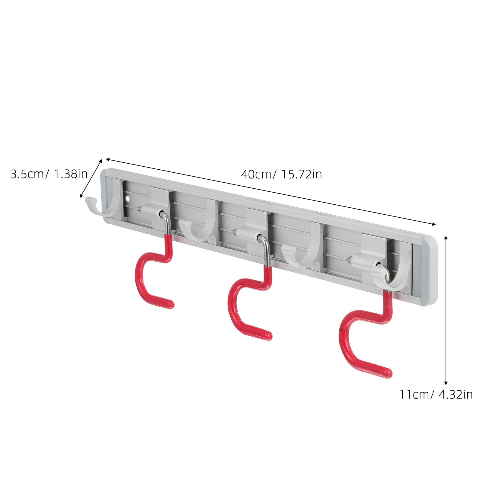 Wall Mounted Mop Broom Holder 3