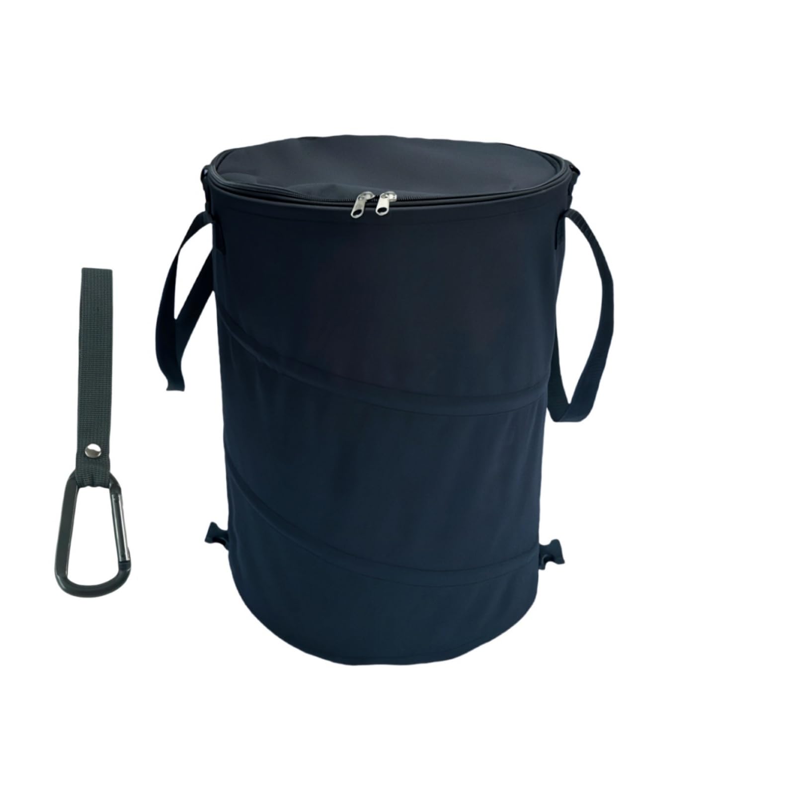 Collapsible Trash can with lid