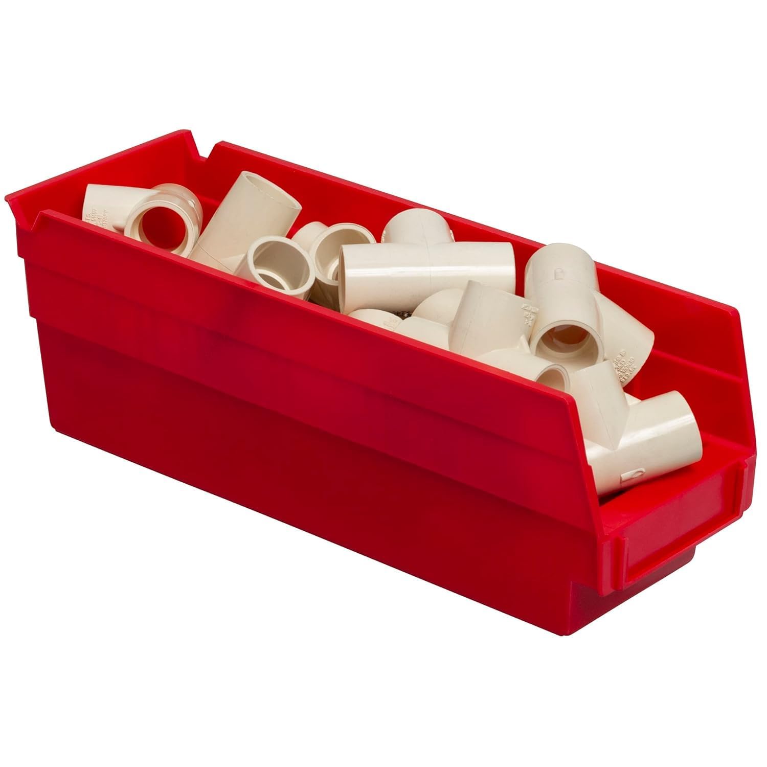 30120 Heavy Duty Plastic Shelf Bins (24 Count)