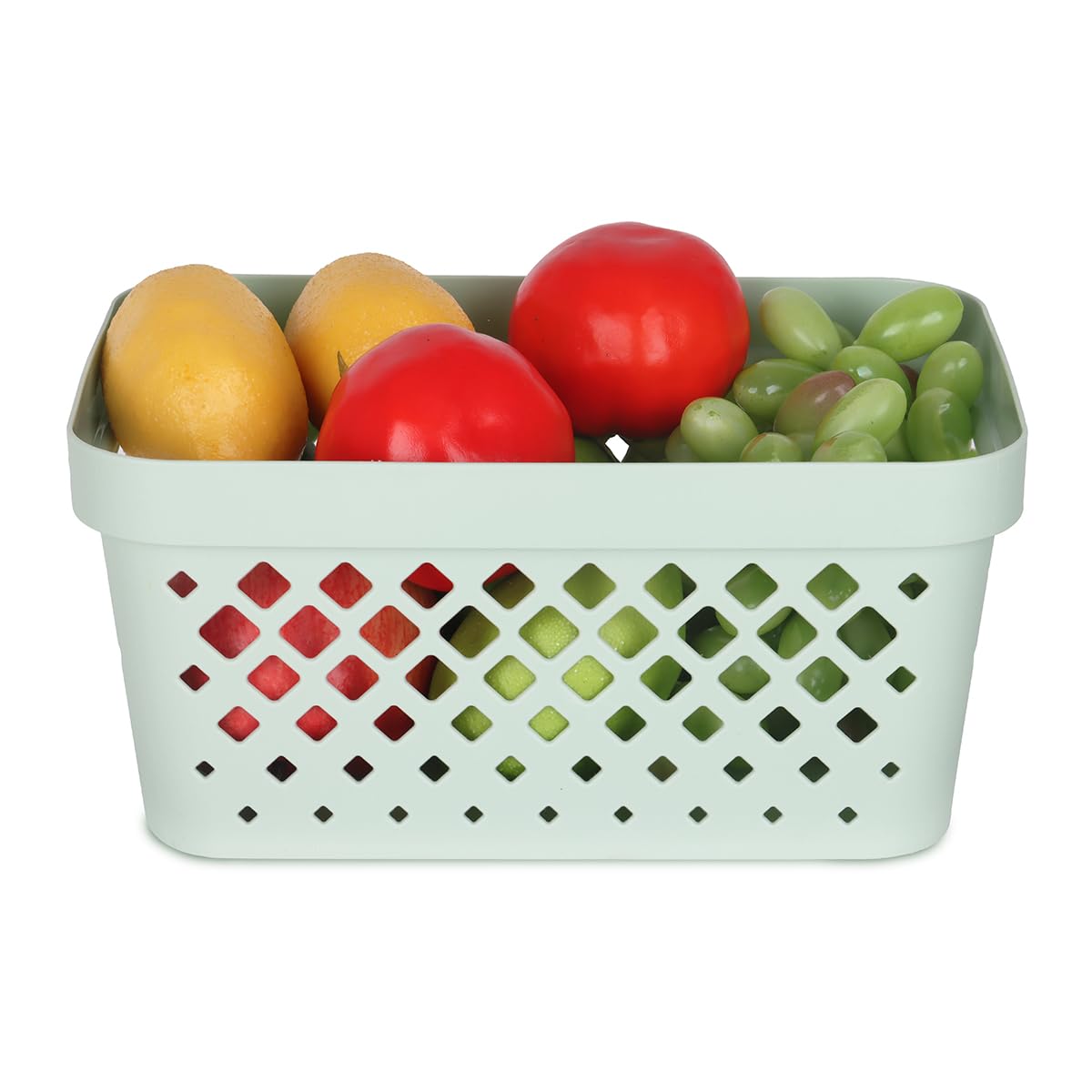 Plastic Baskets for Organizing (6 Count)