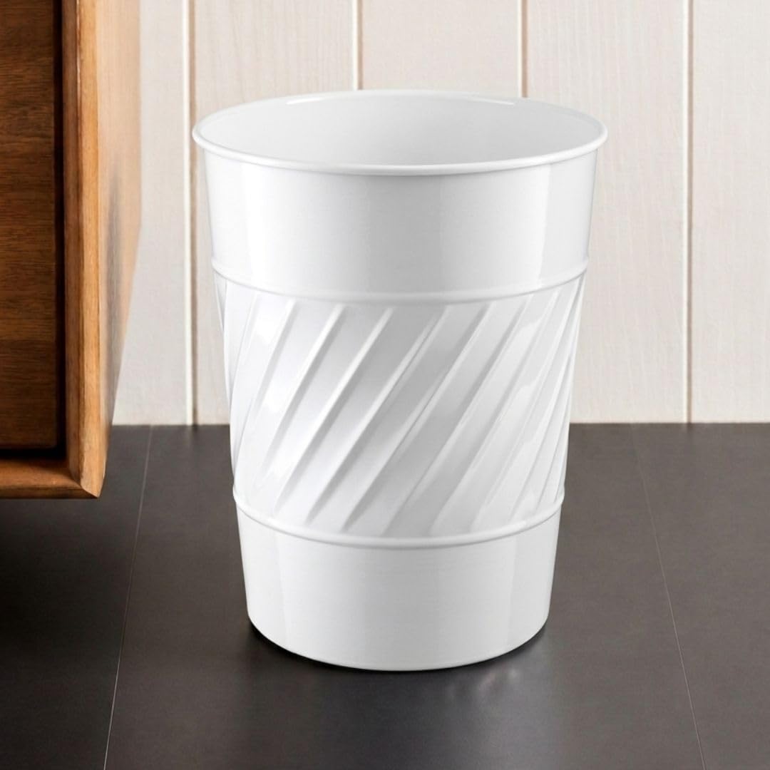 Metal Bathroom Trash Can