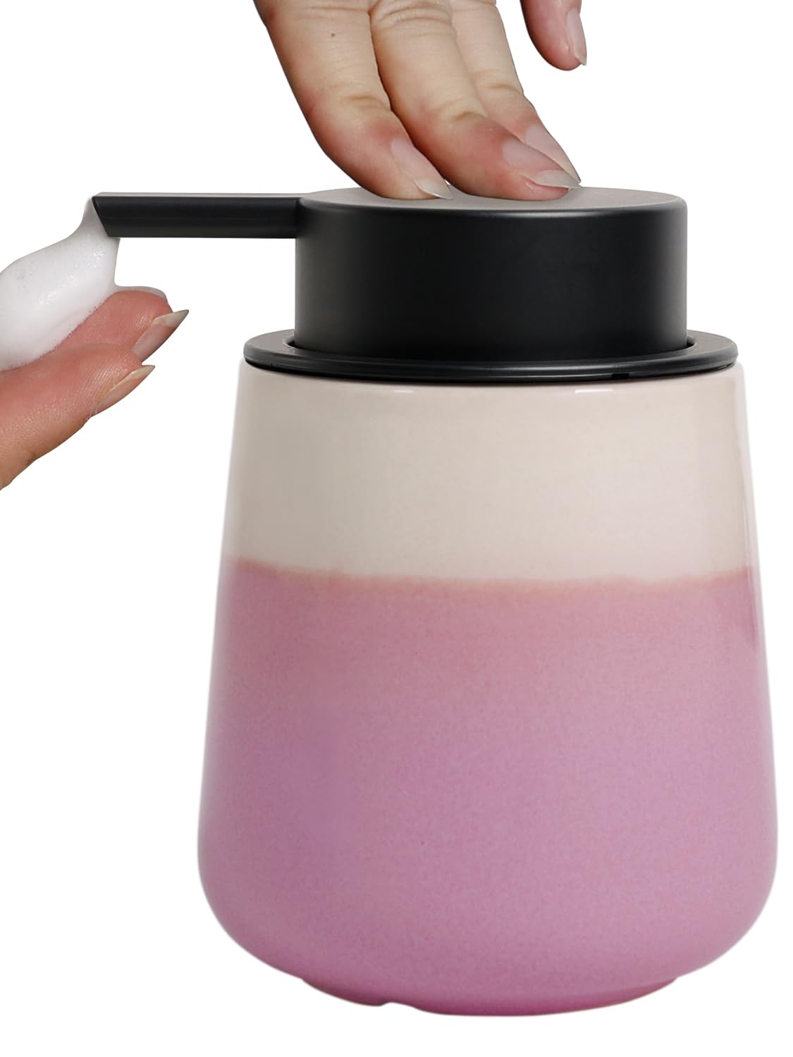 Ceramic Foaming Soap Dispenser