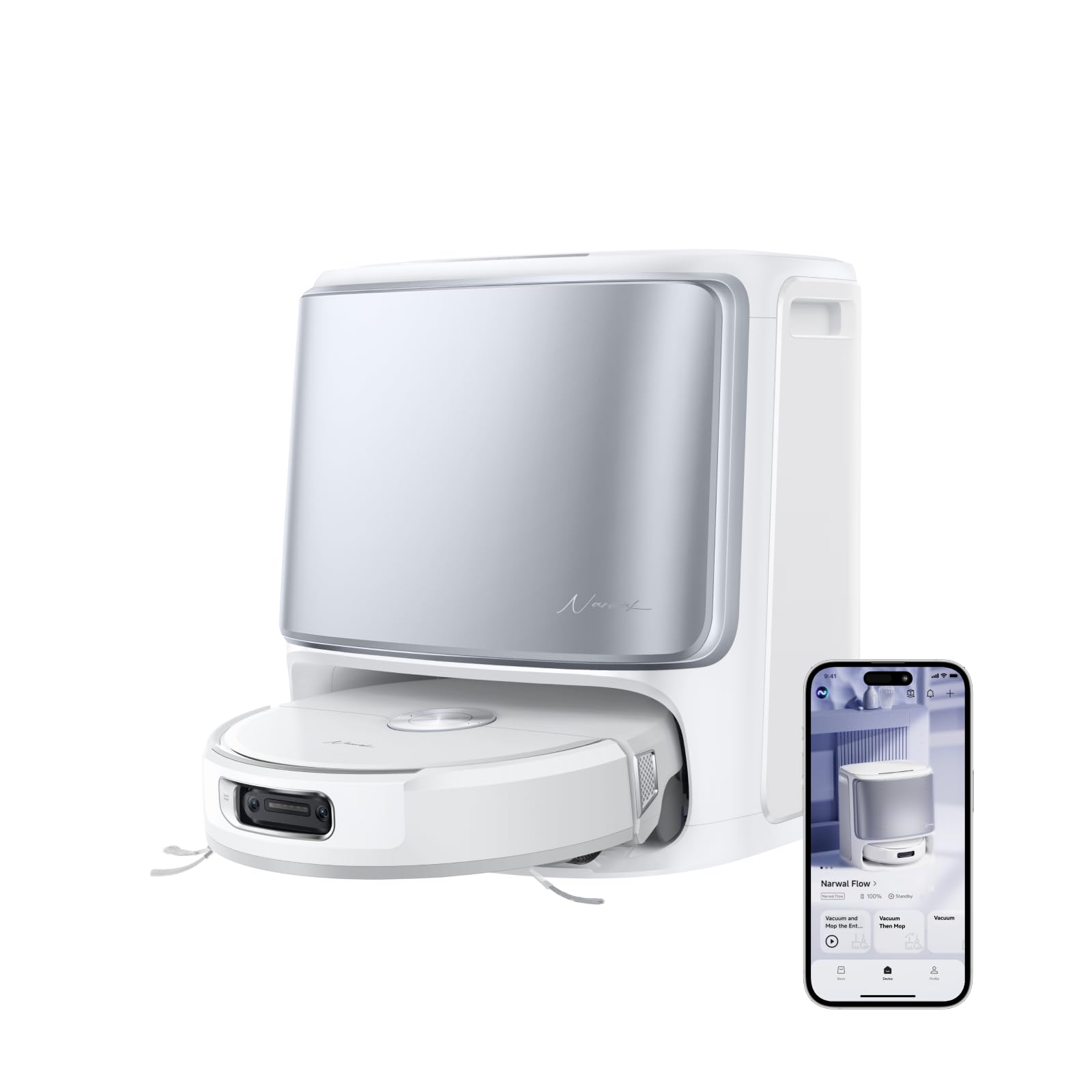 Flow Robot Vacuum and Mop Combo