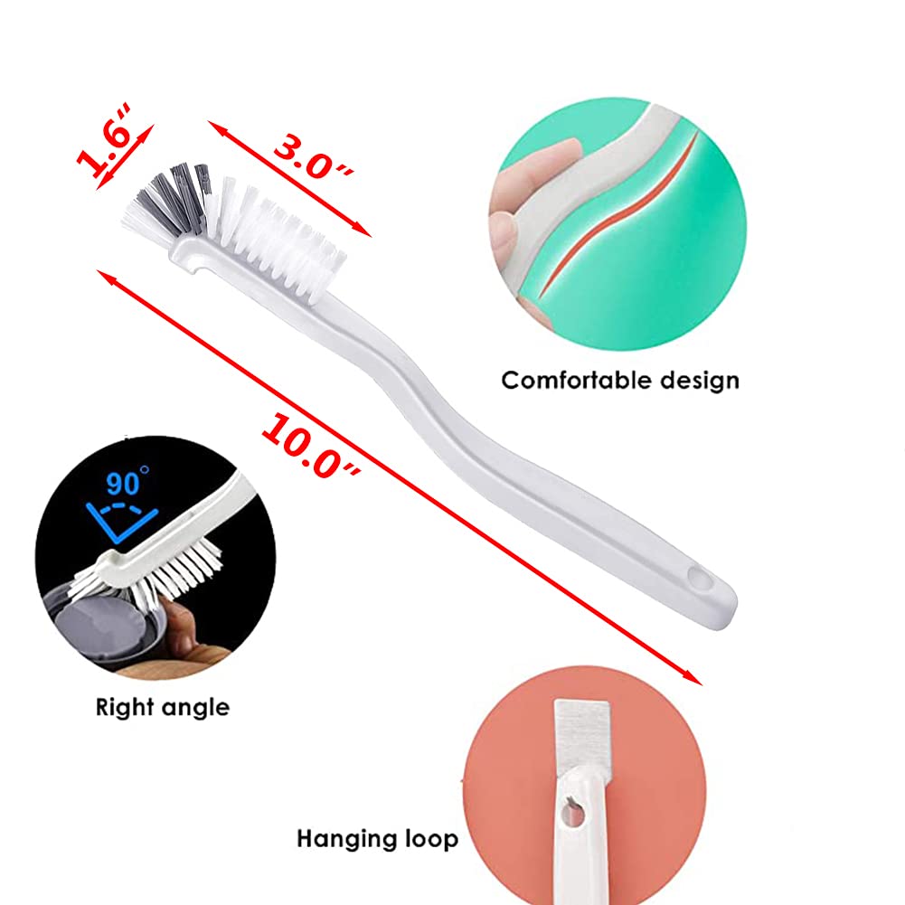 10 Pcs Dish Scrub Brush Small Scrub Brushes for Cleaning (10 Count)