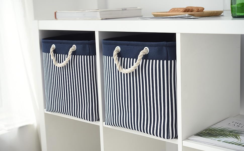 Organization and Storage Basket for Shelves (2 Count)