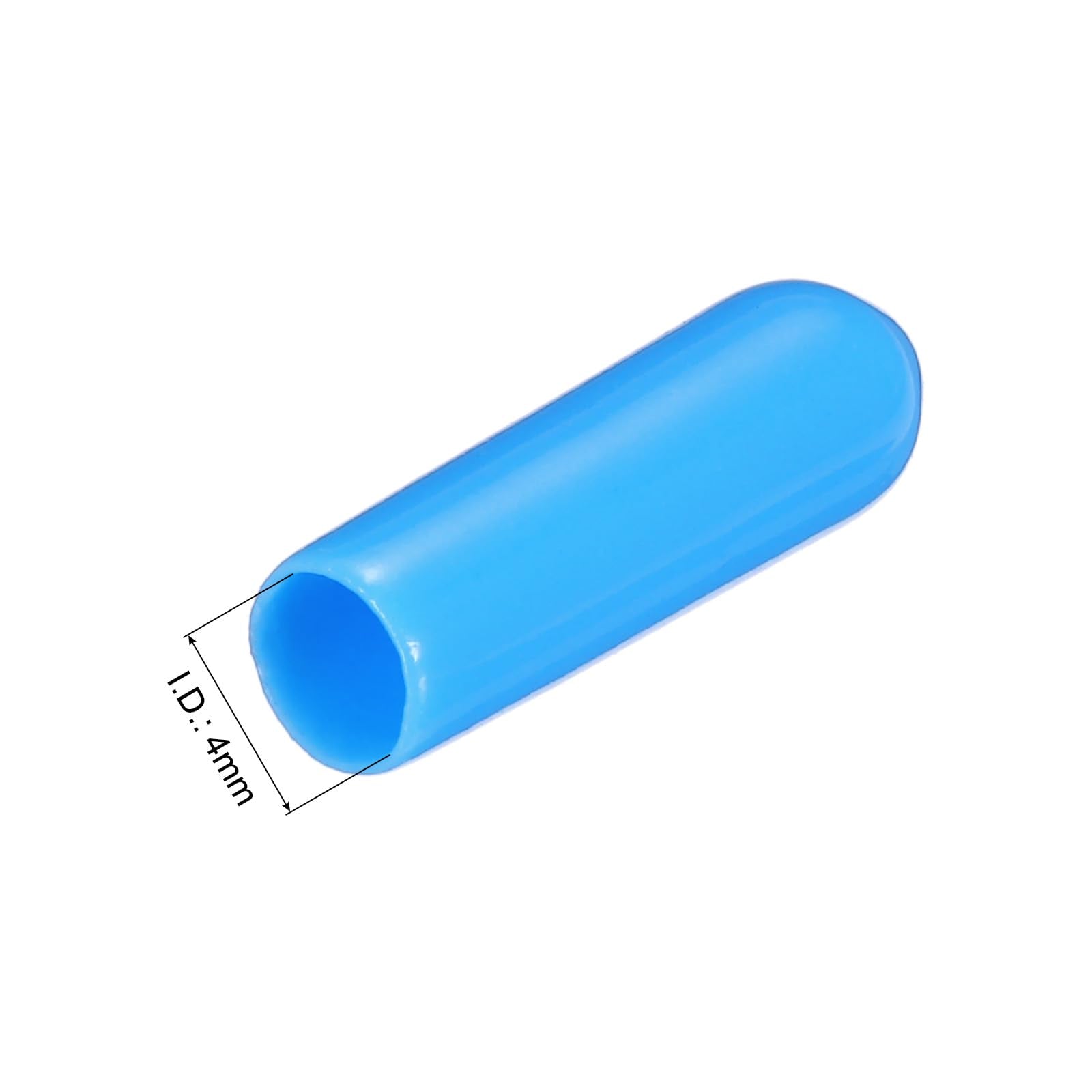 20pcs Rubber End Caps 4mm