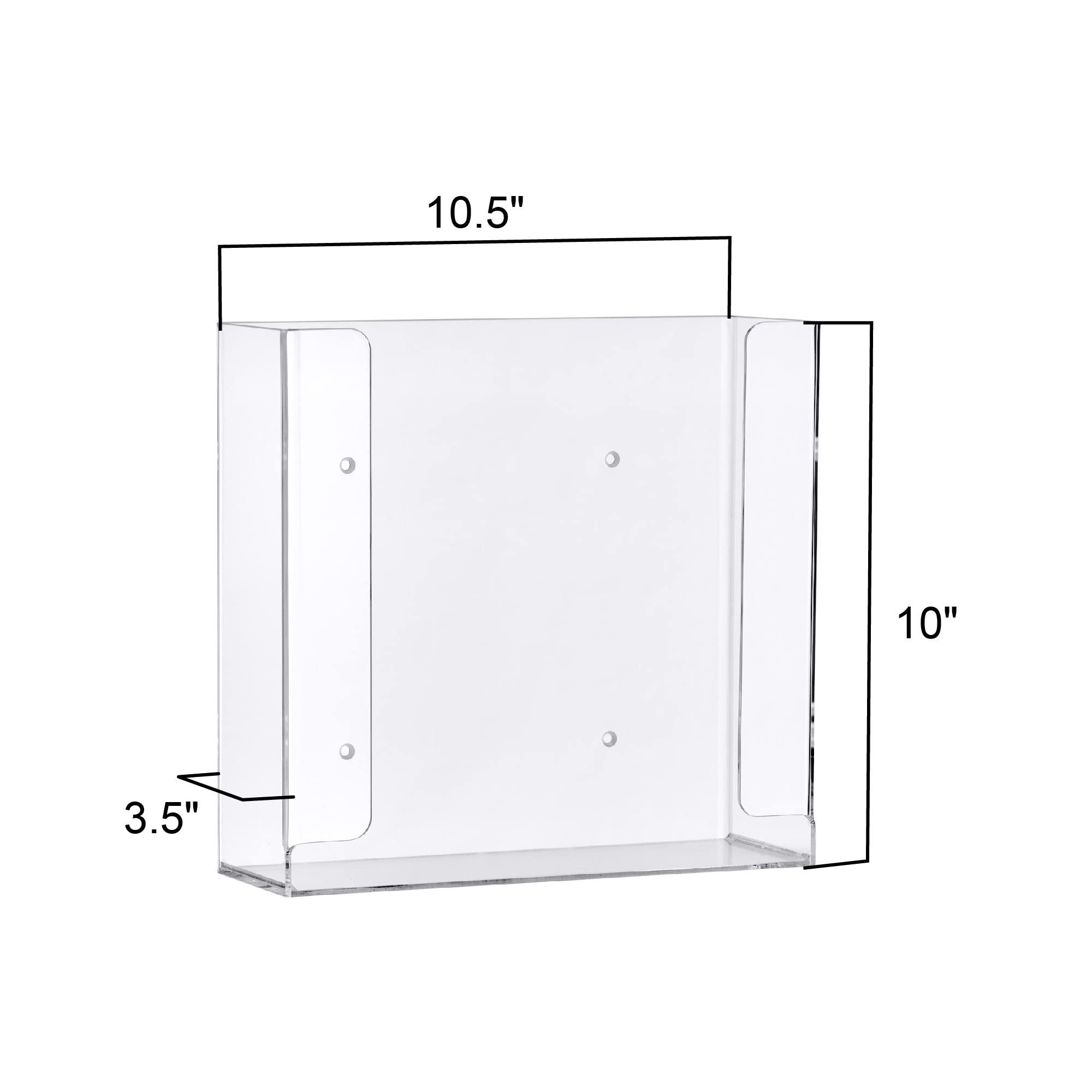 Acrylic Glove Box Holder