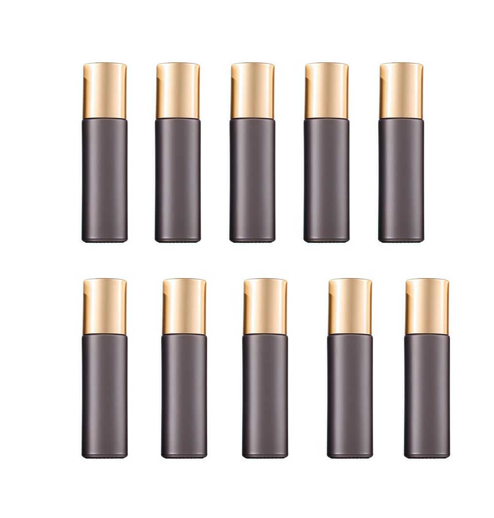 10ml Glass Essential Oil Roller Bottles (10 Count)