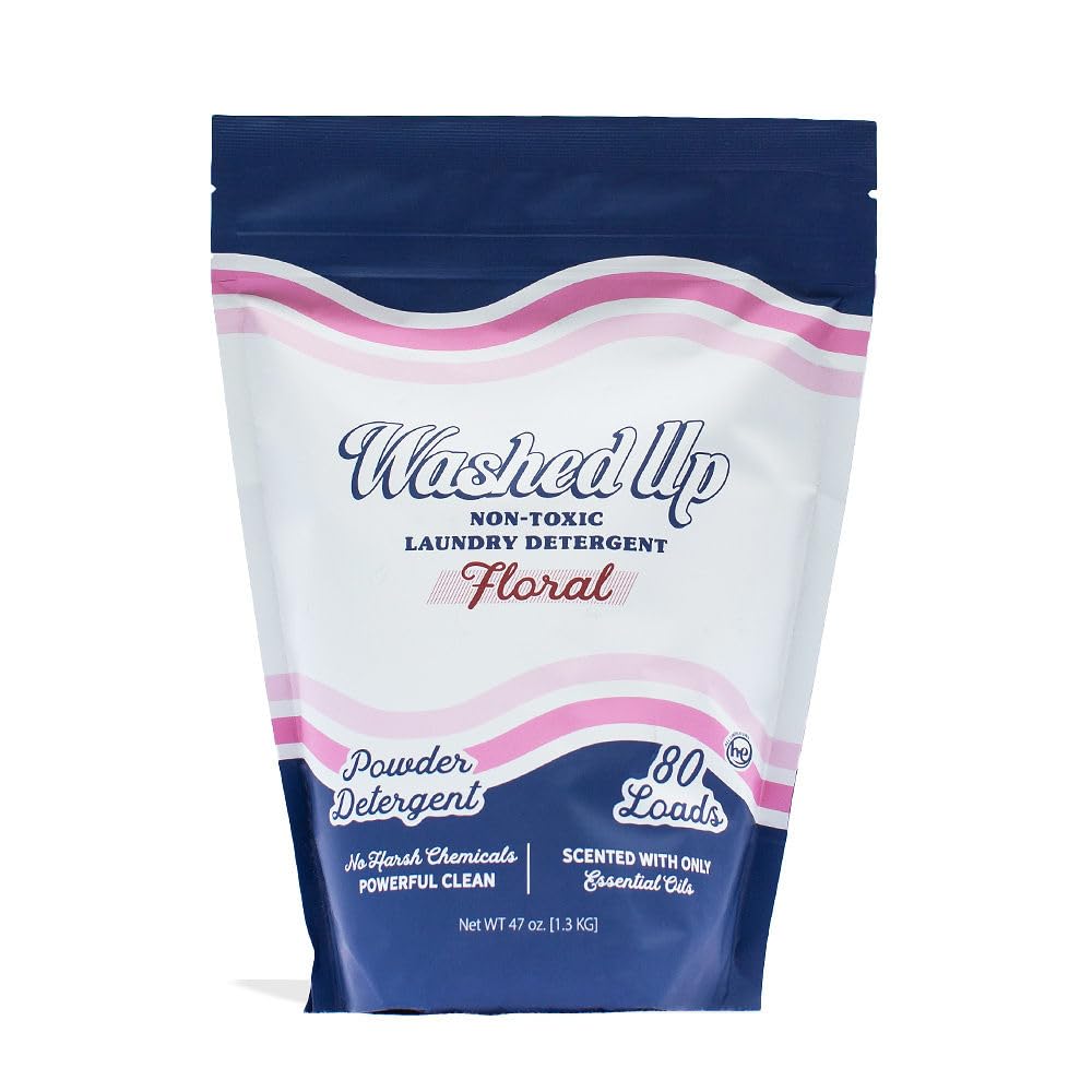 Floral Laundry Detergent Powder (47 Ounce)