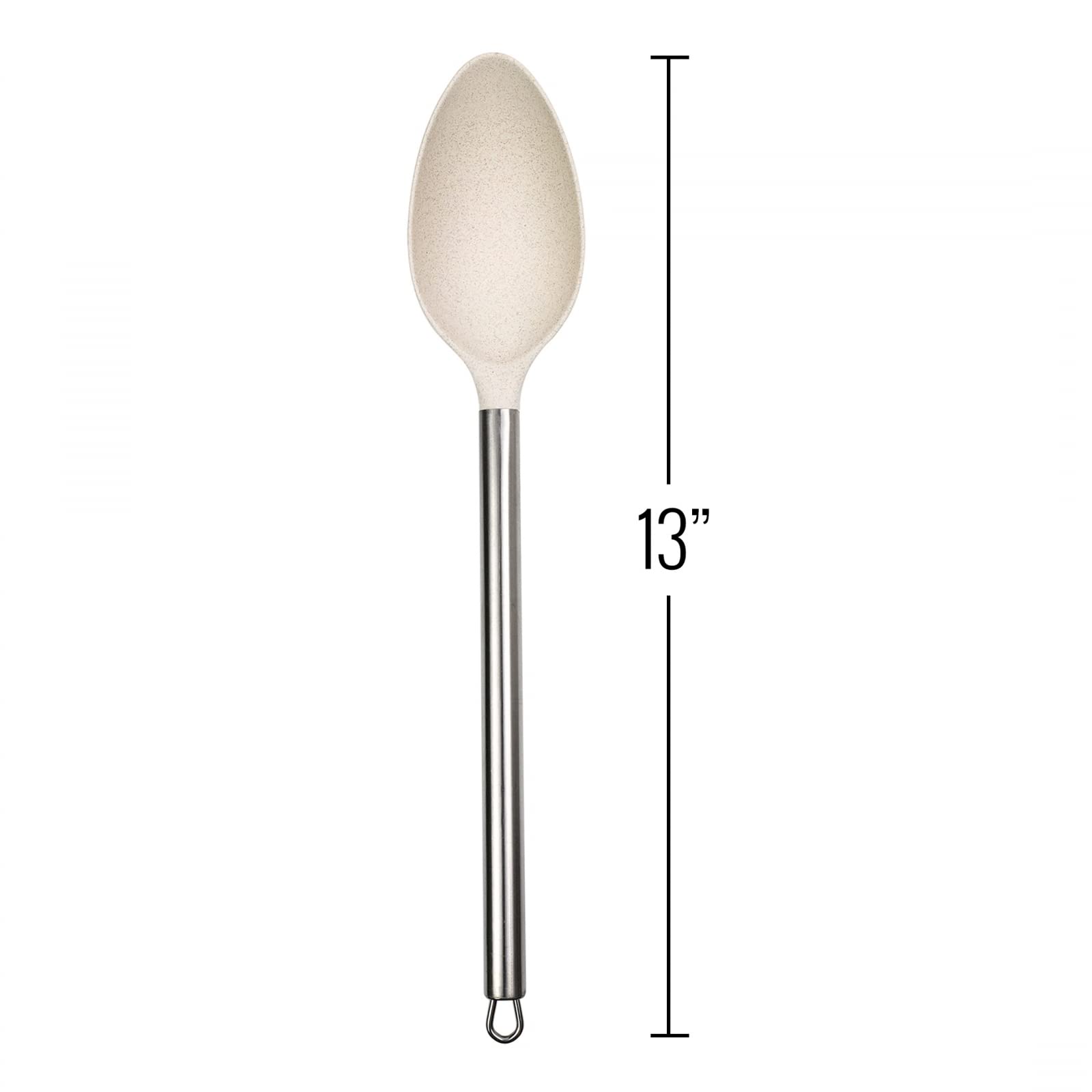 4pc Cream Wheat Straw Cooking Spoons Kitchen Utensils Set Household Essentials