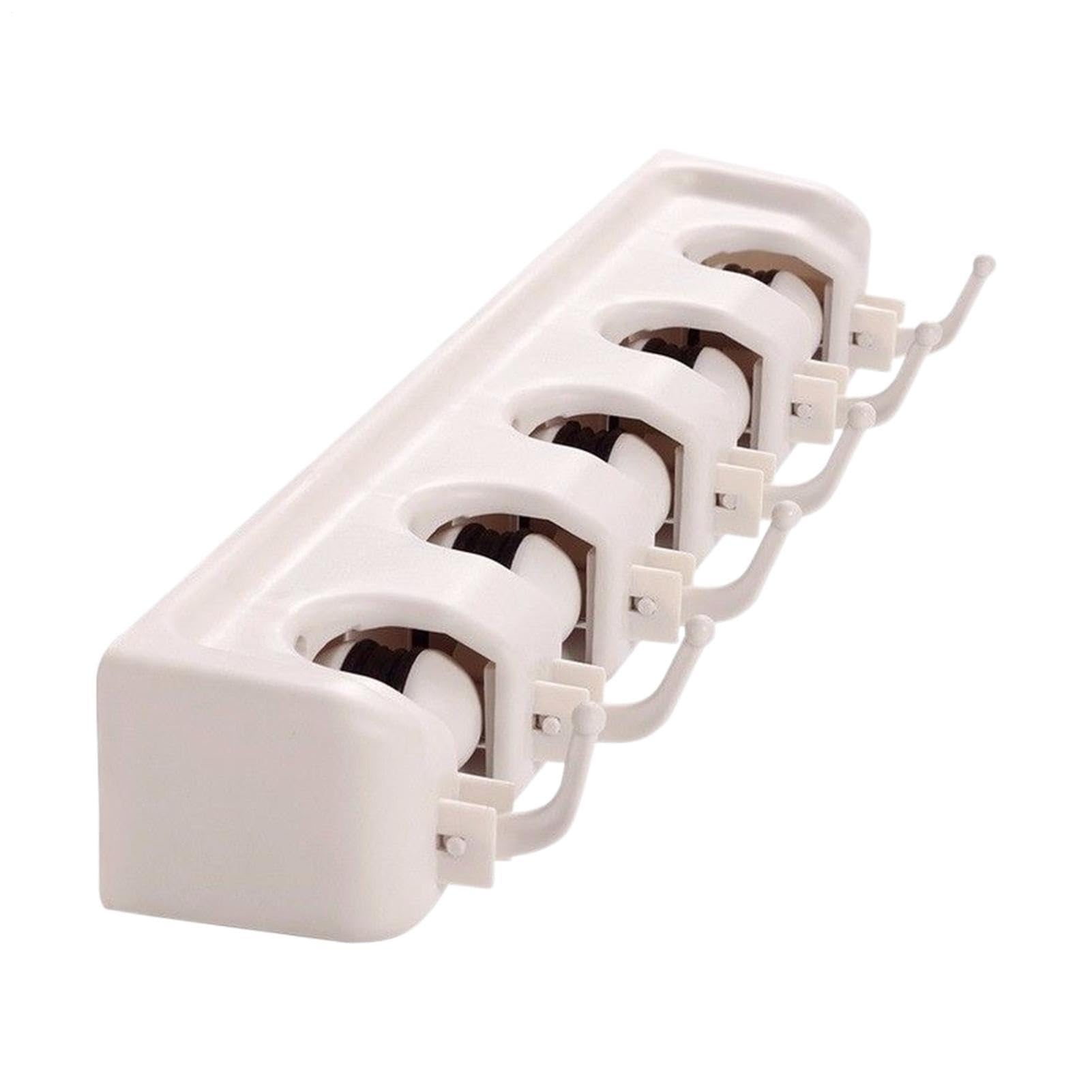 Mop Holder Wall Mount 5 Slots Heavy Duty Organizer