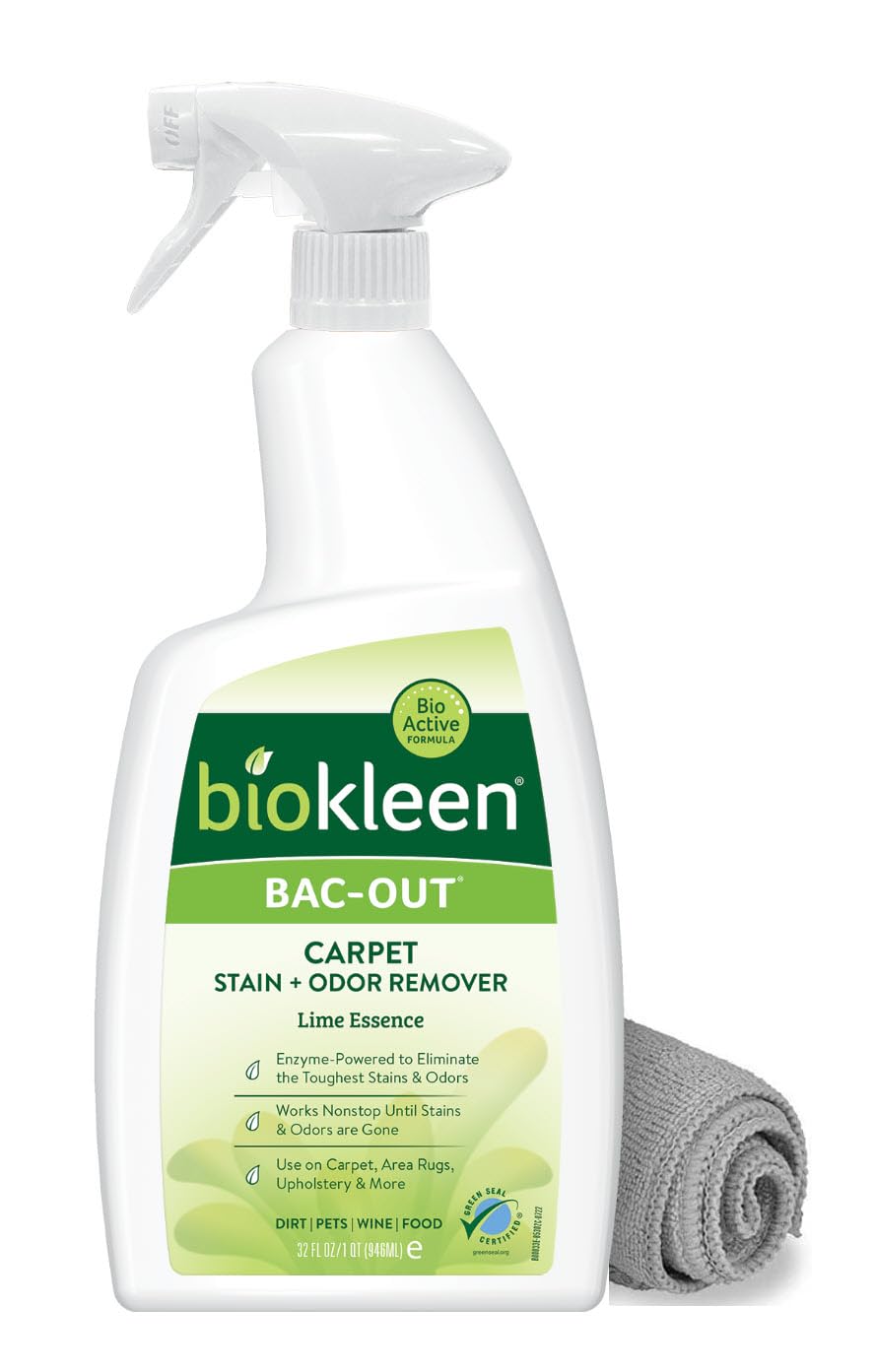 Bac Out Stain Remover for Clothes & Carpet (32 Fl Oz)