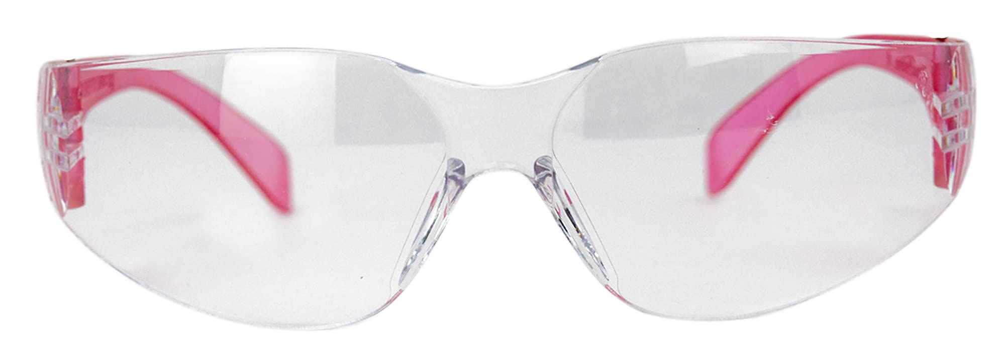 Clear Lens Pink Safety Glasses (144 Count)