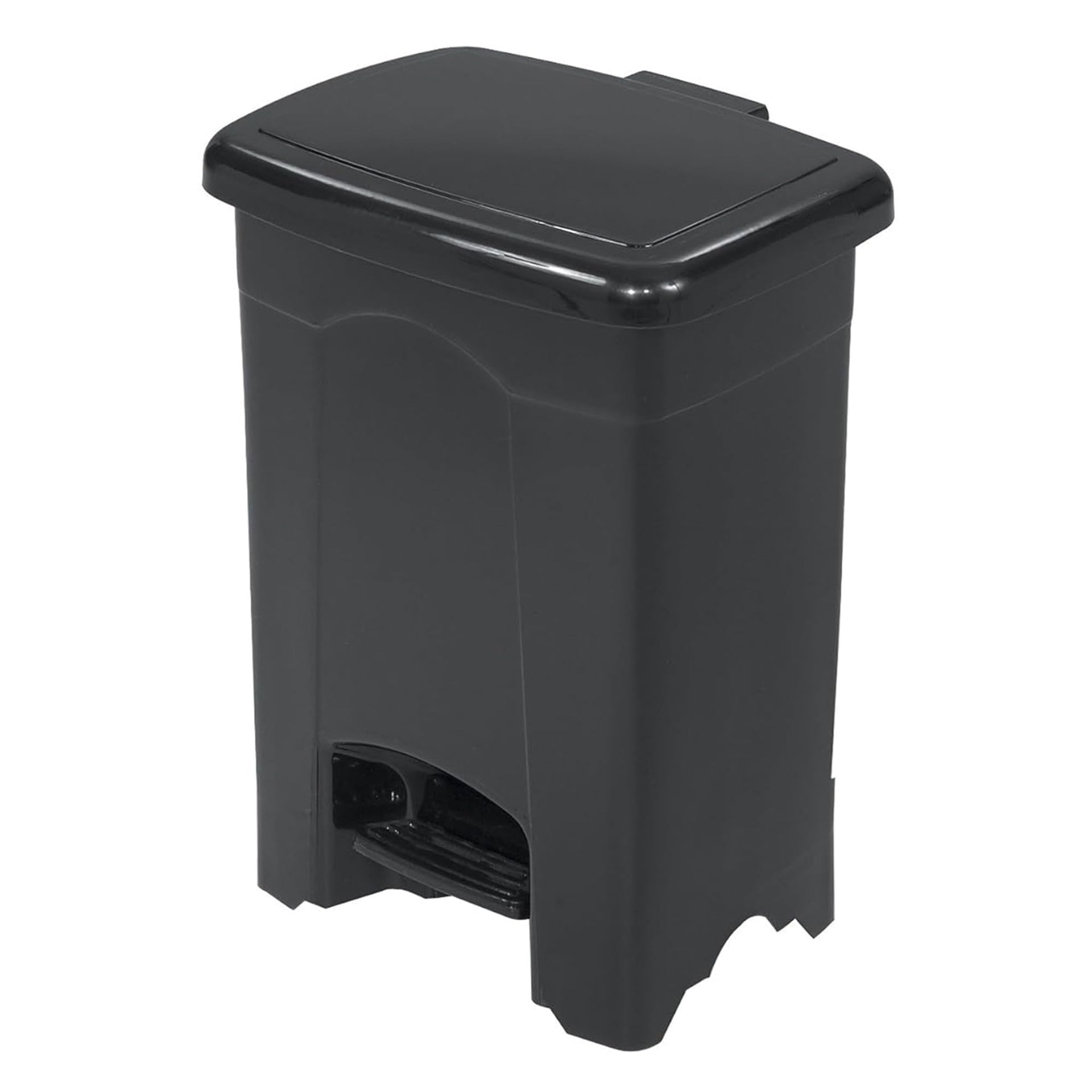 Step On Plastic Trash Can with Foot Pedal