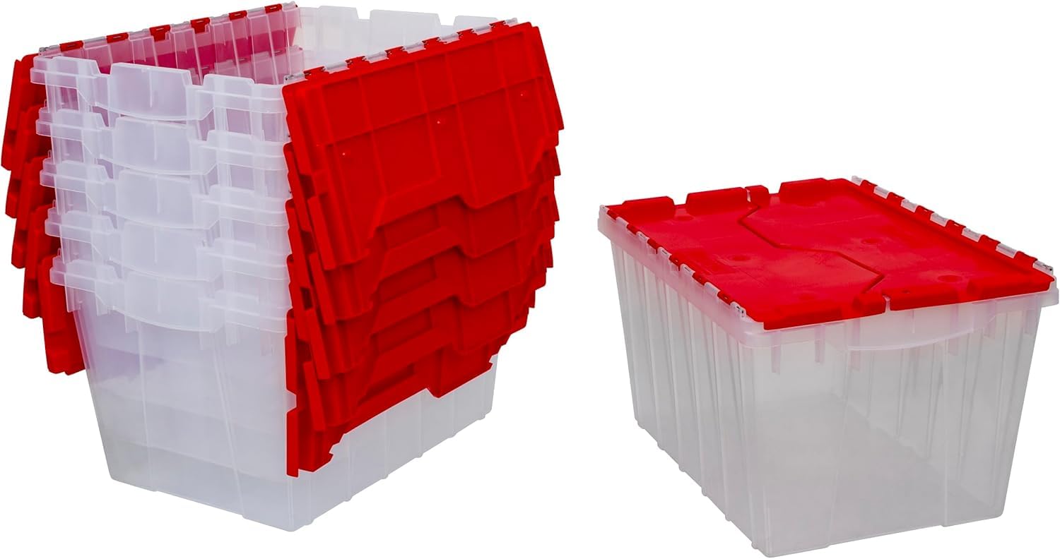 KeepBox 12 Gallon Storage Container (6 Count)