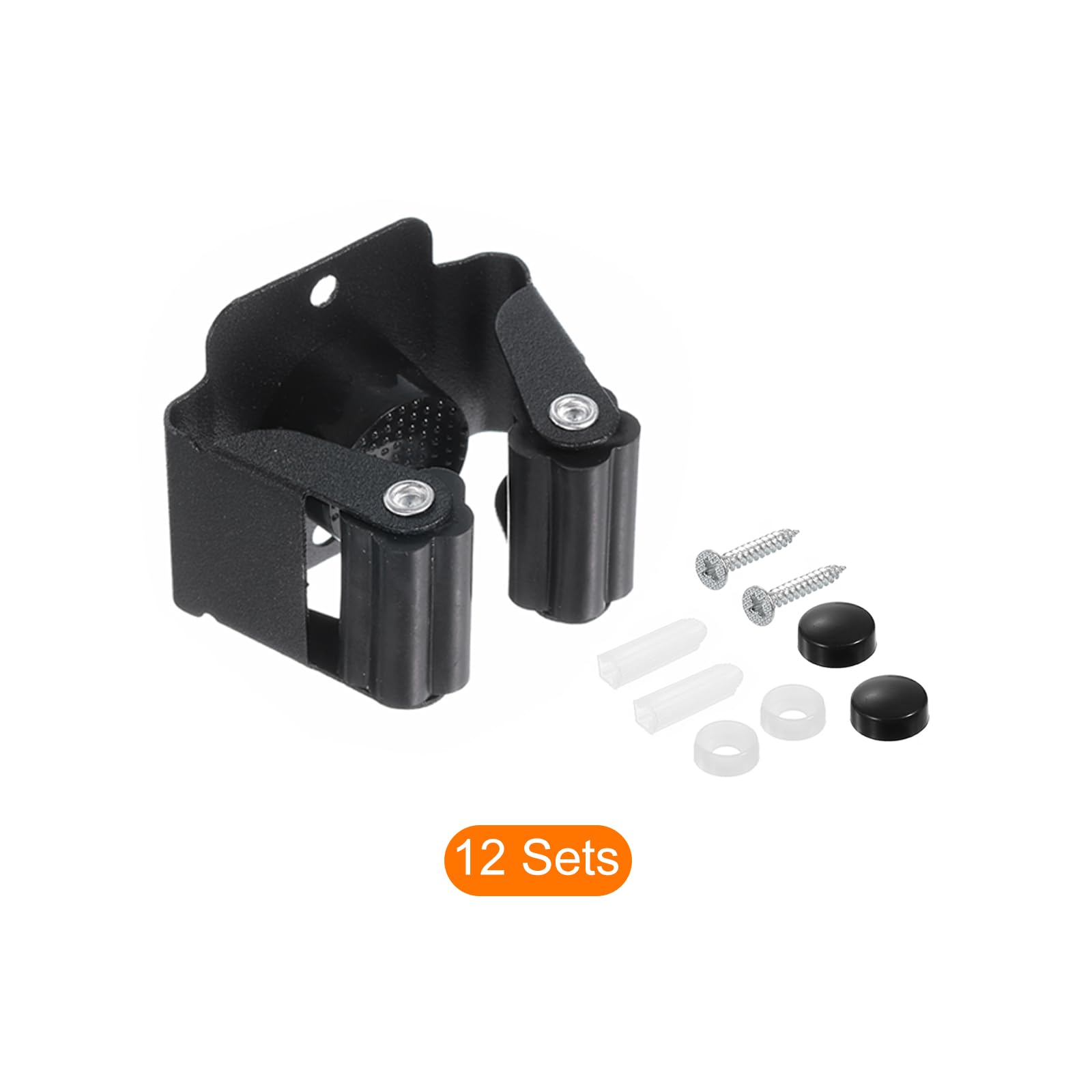 12pcs Mop Broom Holder Wall Mount